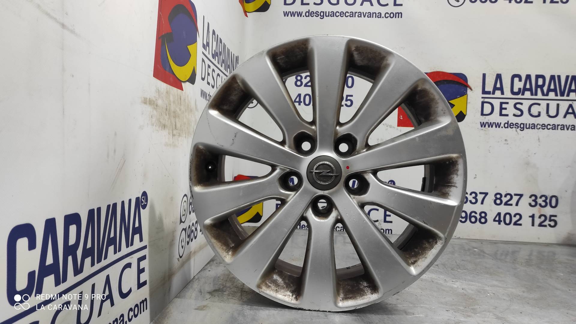 OPEL Astra J (2009-2020) Jeu de roues 17X7 25017477