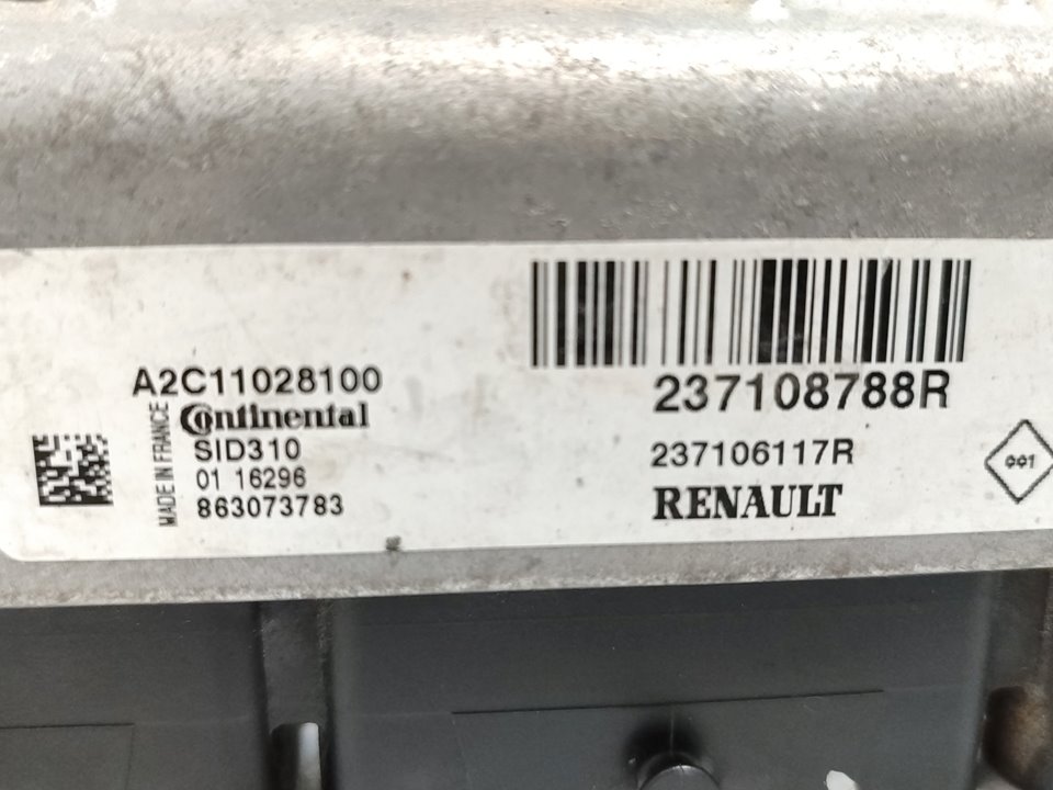 RENAULT Master 3 generation (2010-2023) Блок управления двигателем 237108788R 23777073