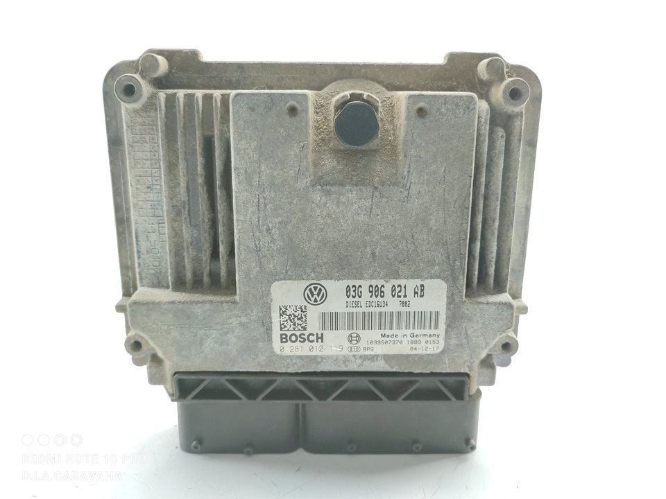 VOLKSWAGEN Passat B6 (2005-2010) Engine Control Unit ECU 0281012119 25025828