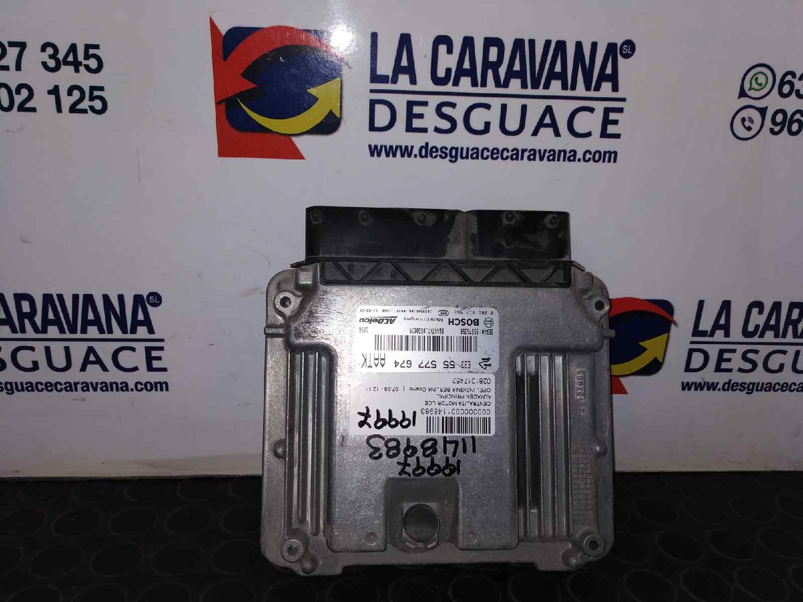 OPEL Insignia A (2008-2016) Engine Control Unit ECU 55577674 18849856