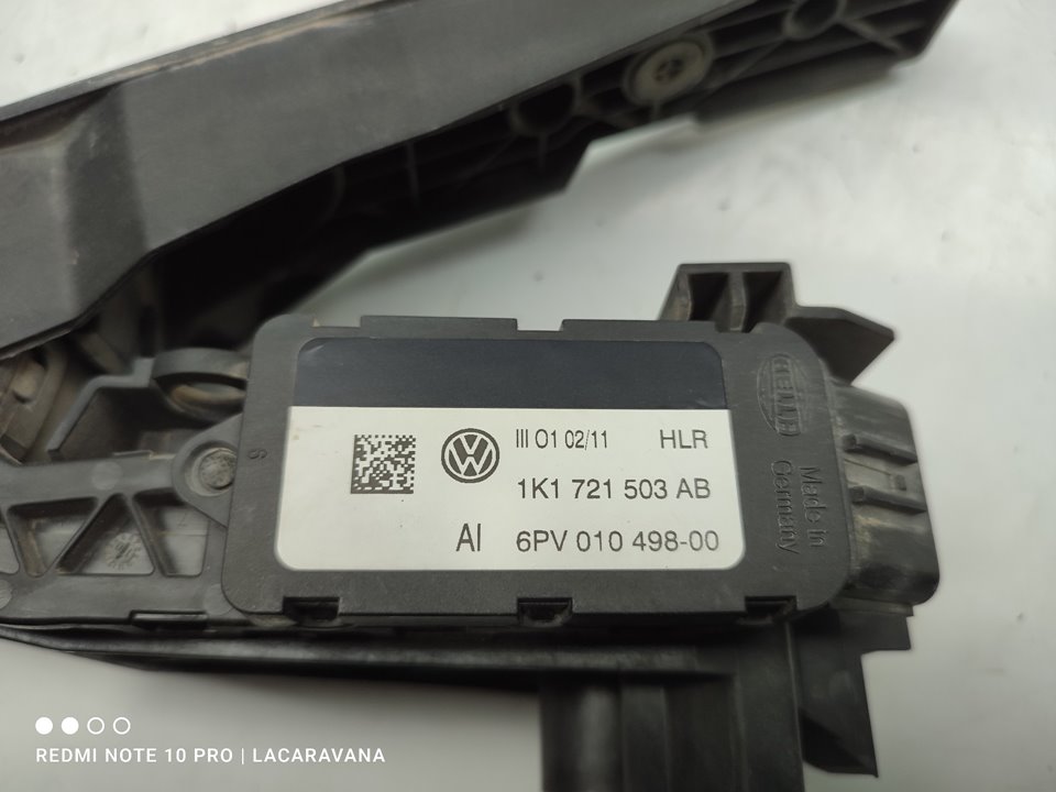 VOLKSWAGEN Passat B7 (2010-2015) Педаль газа 1K1721503AB 25024884