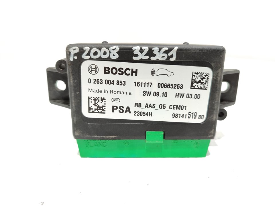 PEUGEOT 2008 1 generation (2013-2020) Kiti valdymo blokai 9814151980 25034902