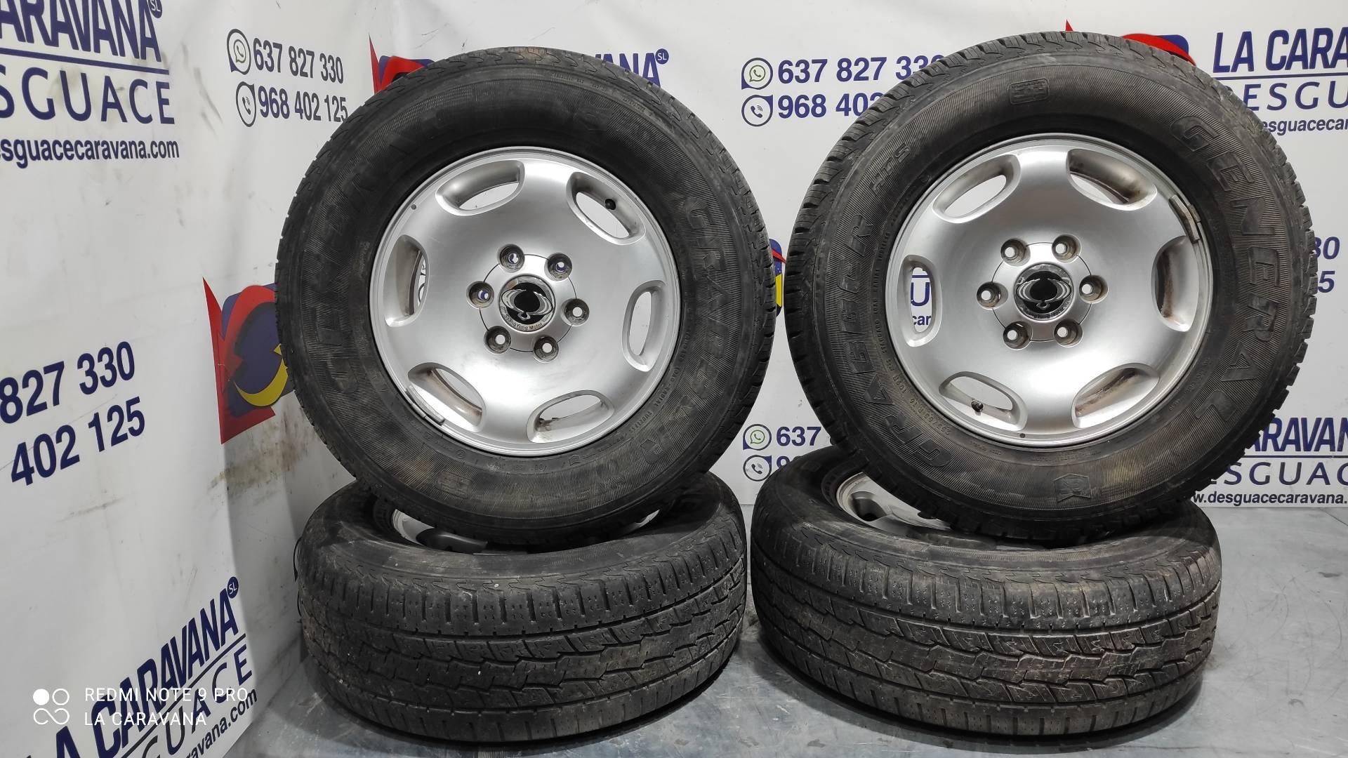 SSANGYONG Rexton Y200 (2001-2007) Jeu de roues 16X7JJET43 25017438