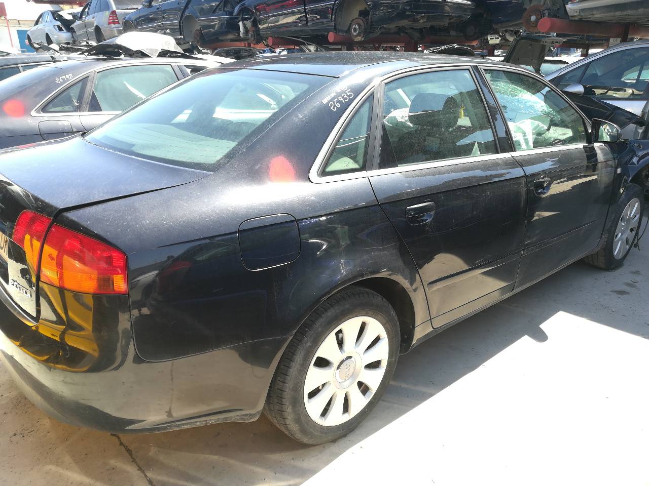 AUDI A4 B7/8E (2004-2008) Jobb első ajtó zárja 8E1837016C 23804713