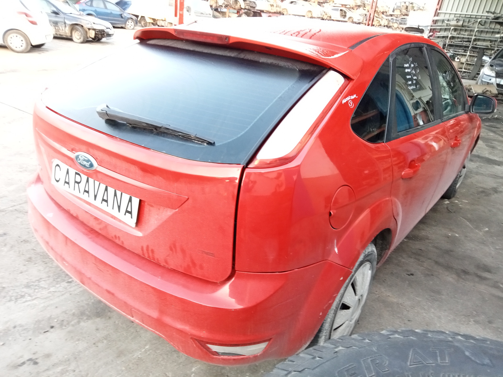 FORD Focus 2 generation (2004-2011) Priekšējo kreiso durvju slēdzene 3M5AR21813ET 23804796