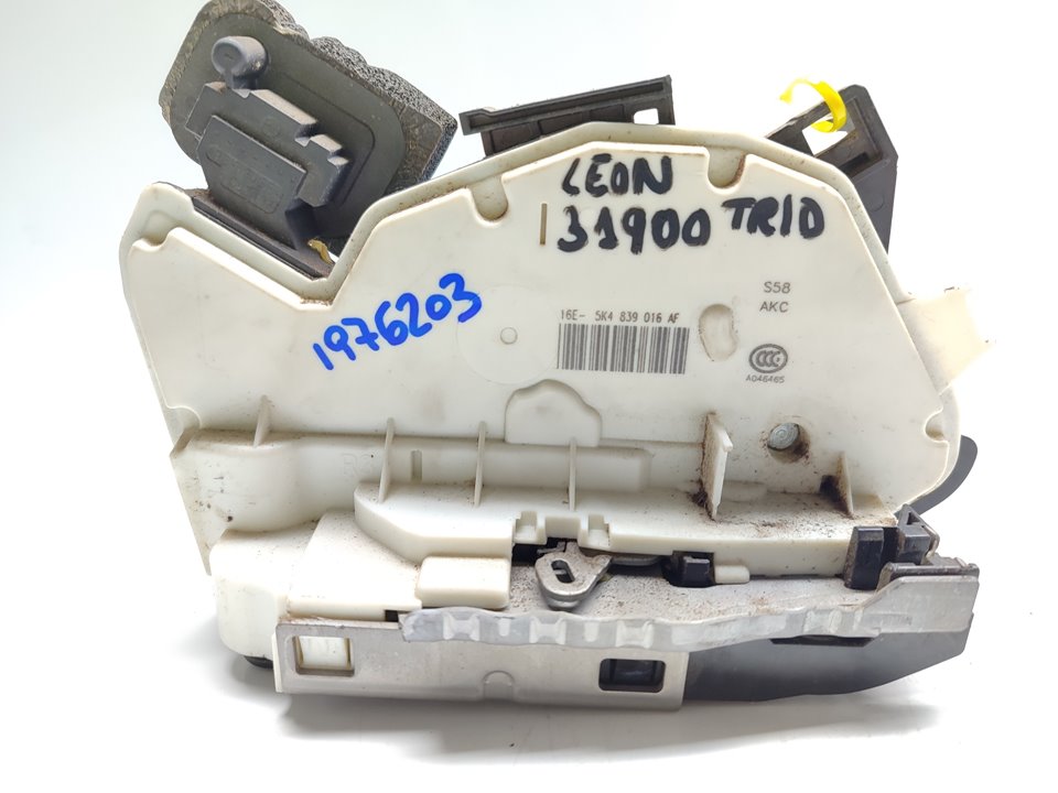 SEAT Leon 3 generation (2012-2020) Rear Right Door Lock 5K4839016AF 23777334