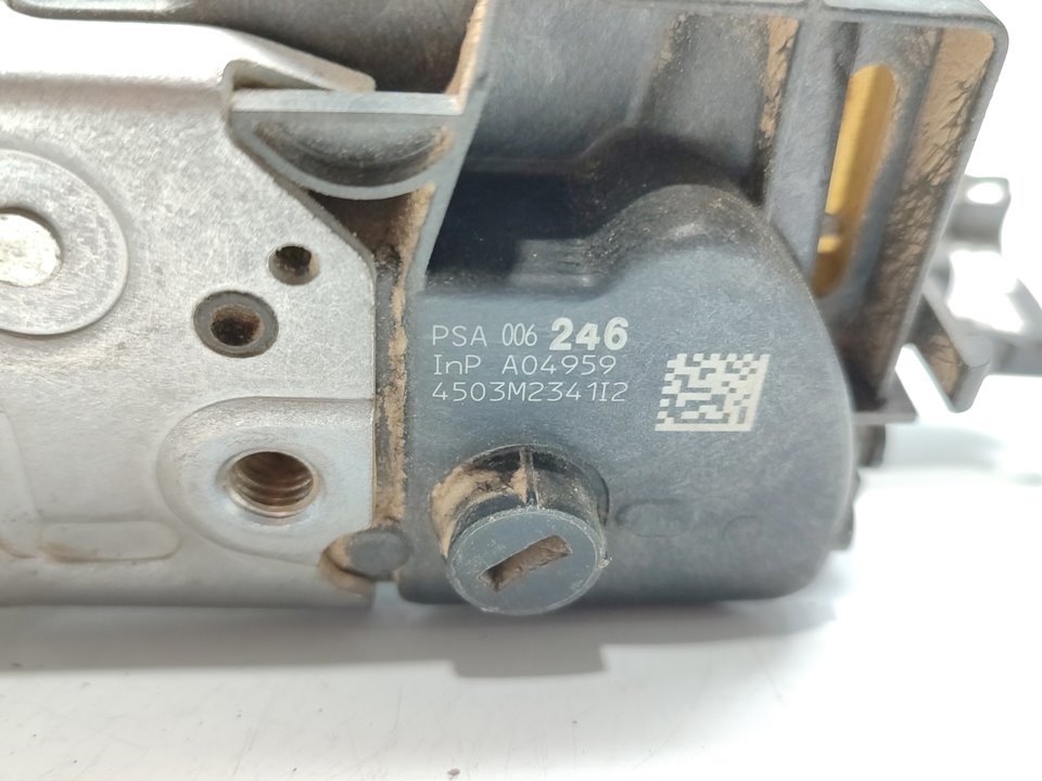 CITROËN C1 1 generation (2005-2016) Front Right Door Lock 006246 24458468