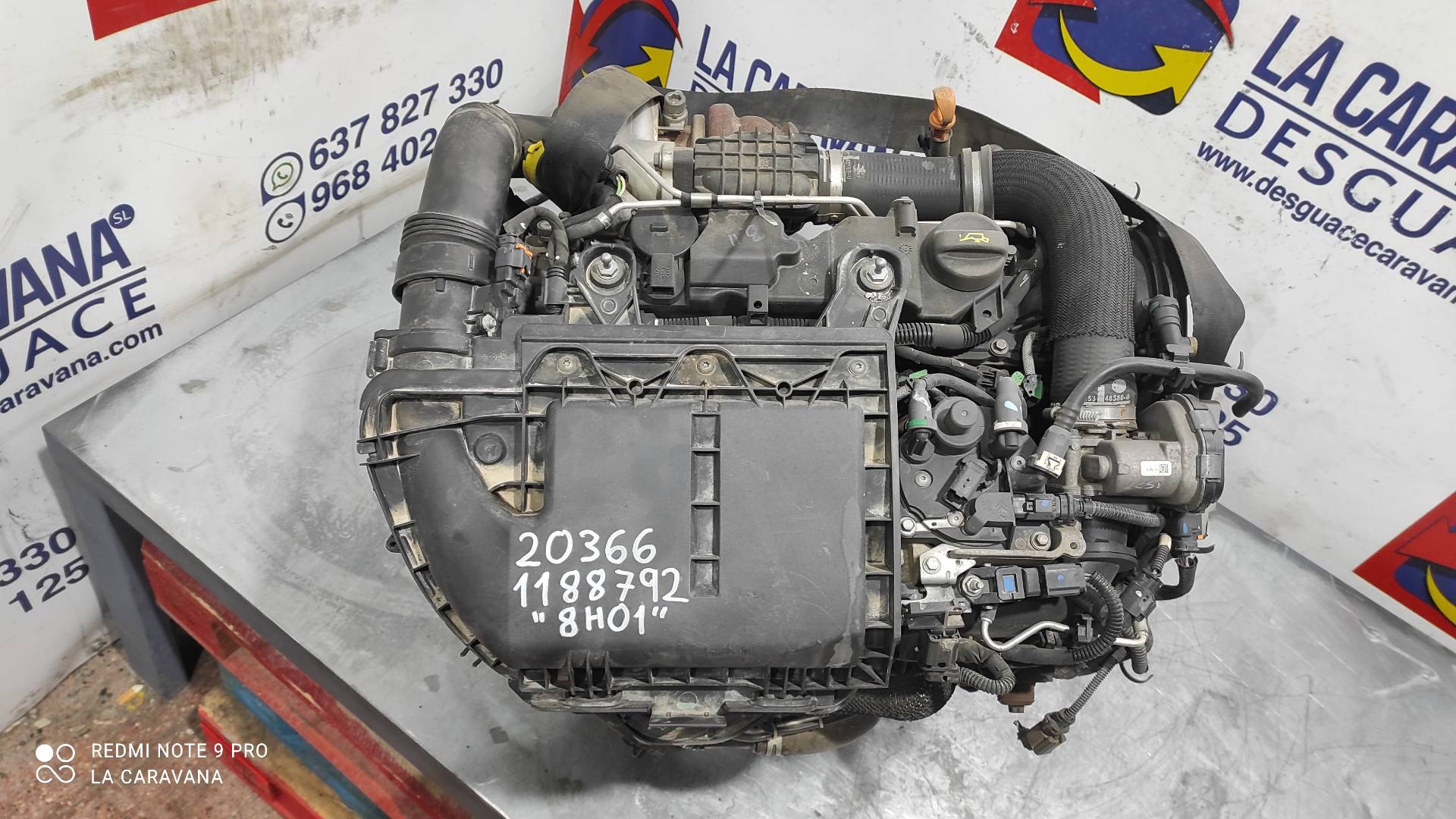 PEUGEOT 208 Peugeot 208 (2012-2015) Motor 8H01 18817124