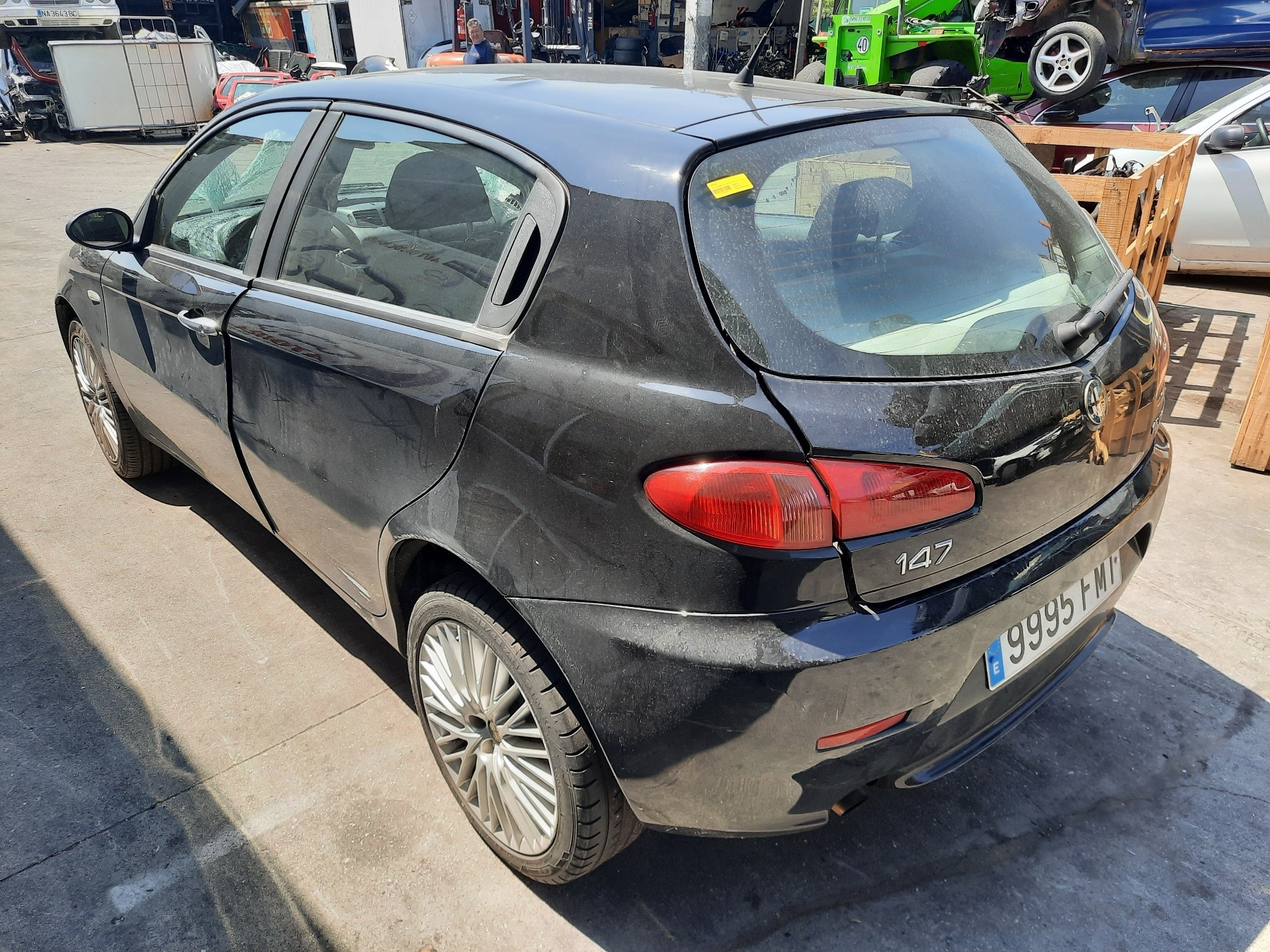 ALFA ROMEO 147 2 generation (2004-2010) Rétroviseur latéral gauche 156068389 18661762