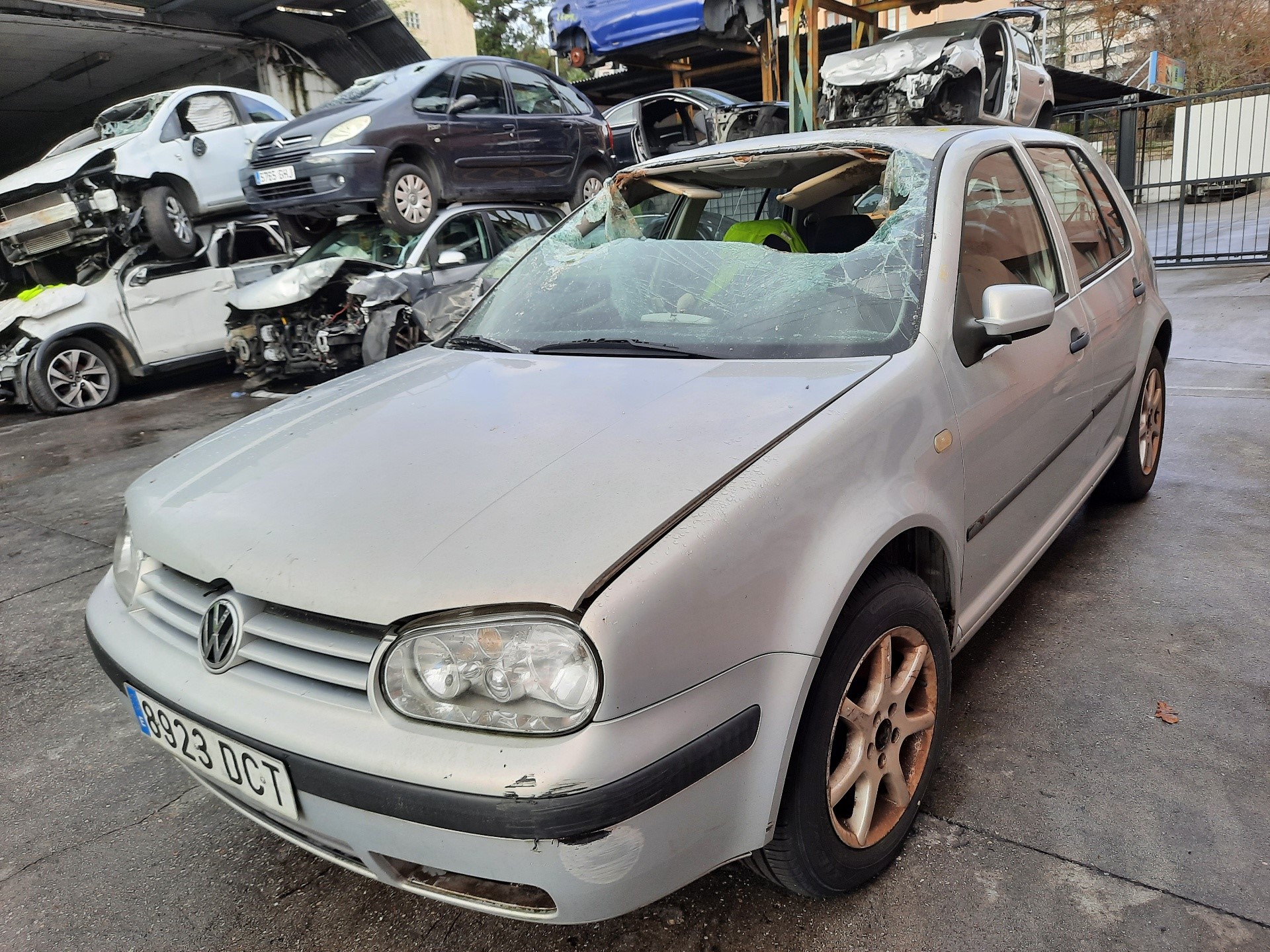 VOLKSWAGEN Bora 1 generation (1998-2005) Замок задней левой двери 3B4839015AL 18574931