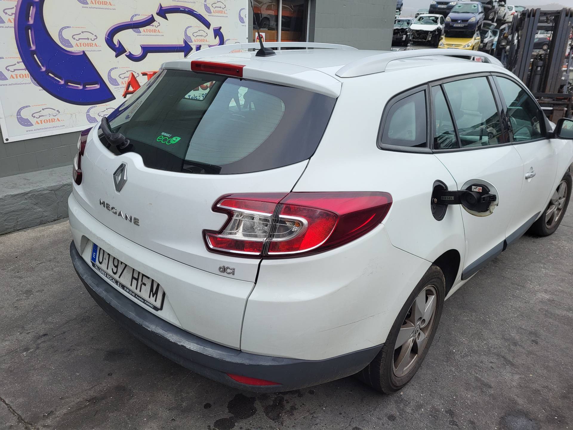 RENAULT Megane 3 generation (2008-2020) Воздухомер воздушного фильтра 8200682558 18639906