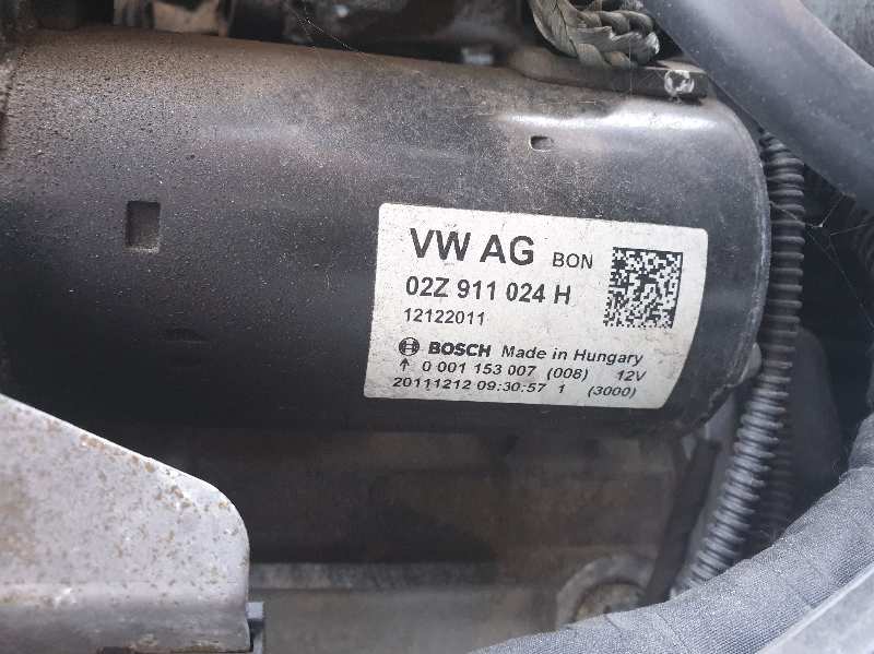 AUDI A7 C7/4G (2010-2020) Starter Motor 02Z911024H, 0001153007 18483982