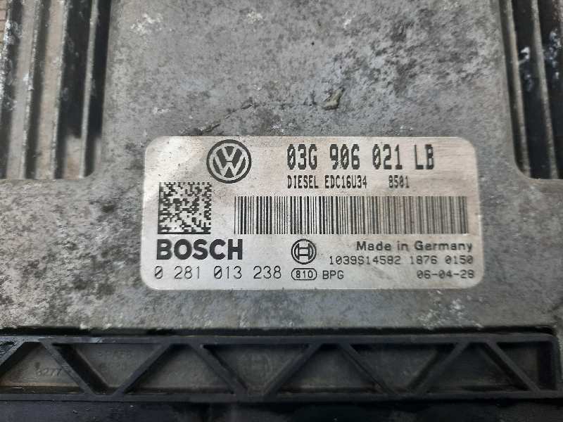 SKODA Octavia 2 generation (2004-2013) Motora vadības bloks 03G906021LB, 0281013238 18545184