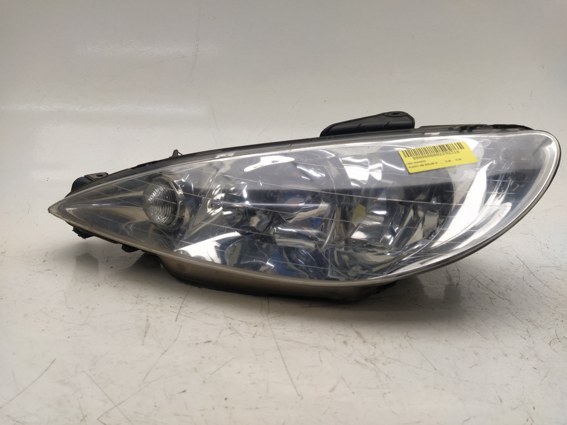 RENAULT 206 1 generation (1998-2009) Front Left Headlight 9628666880,89001771 21670583