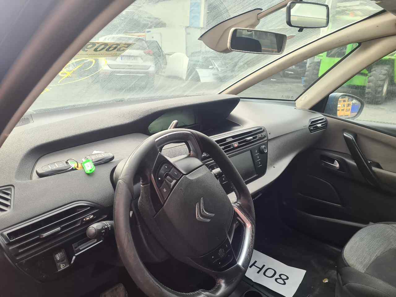 CITROËN C4 Picasso 2 generation (2013-2018) Priekšējā kreisā riteņa rumbas vārpsta/stupica 364696 18659217