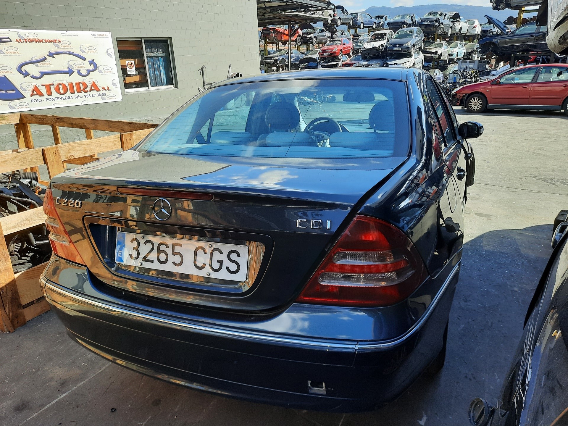 MERCEDES-BENZ C-Class W203/S203/CL203 (2000-2008) Абс блок A0345457732 18617587