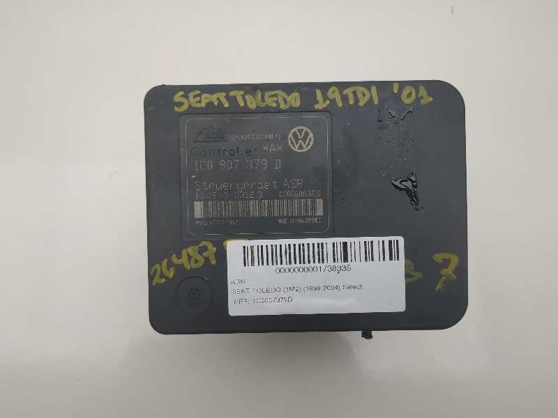 SEAT Toledo 2 generation (1999-2006) ABS pumpe 1C0907379D 18524093