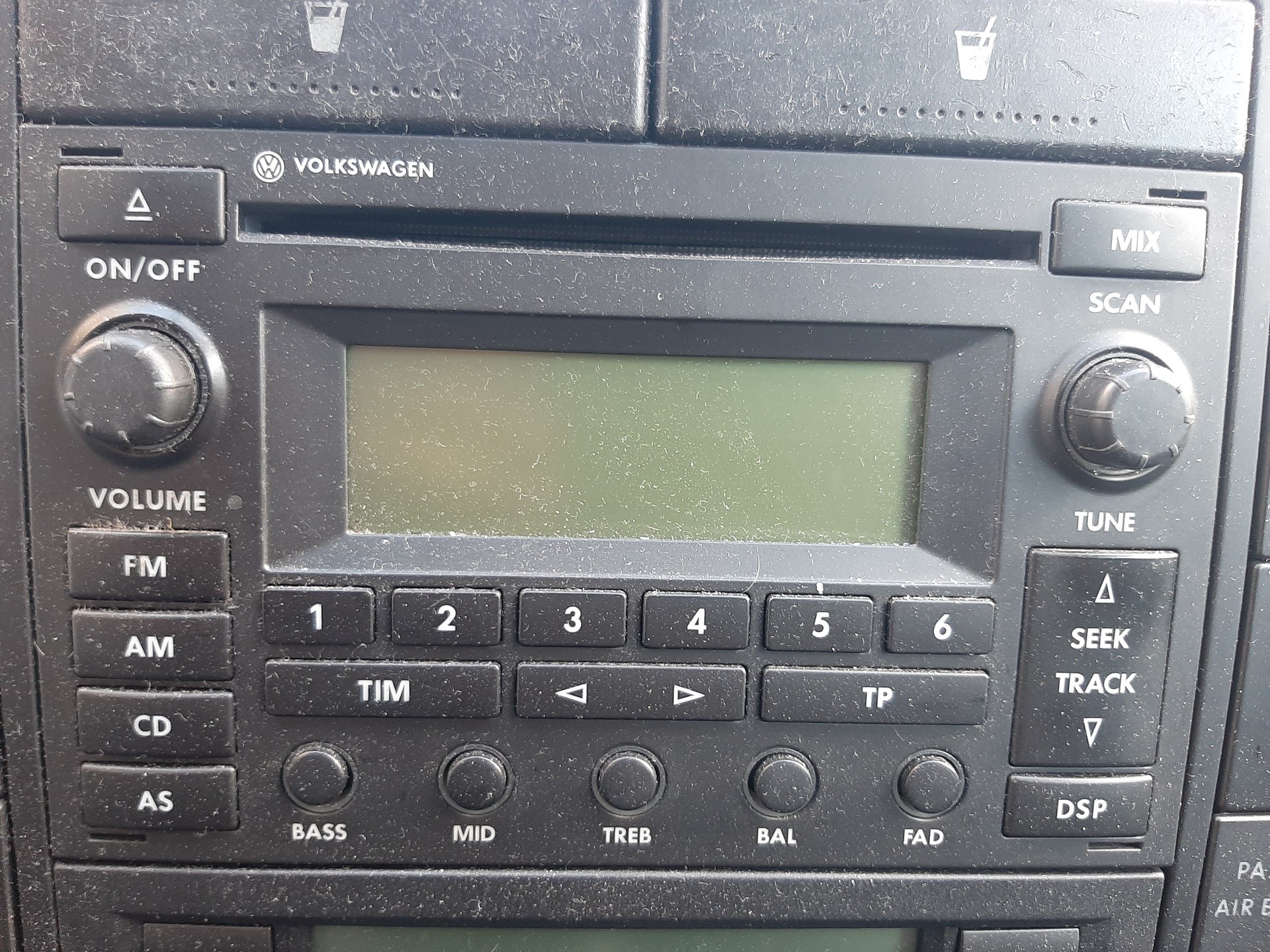 VOLKSWAGEN Sharan 1 generation (1995-2010) Музикален плейър без GPS 1J0035186D 23720774