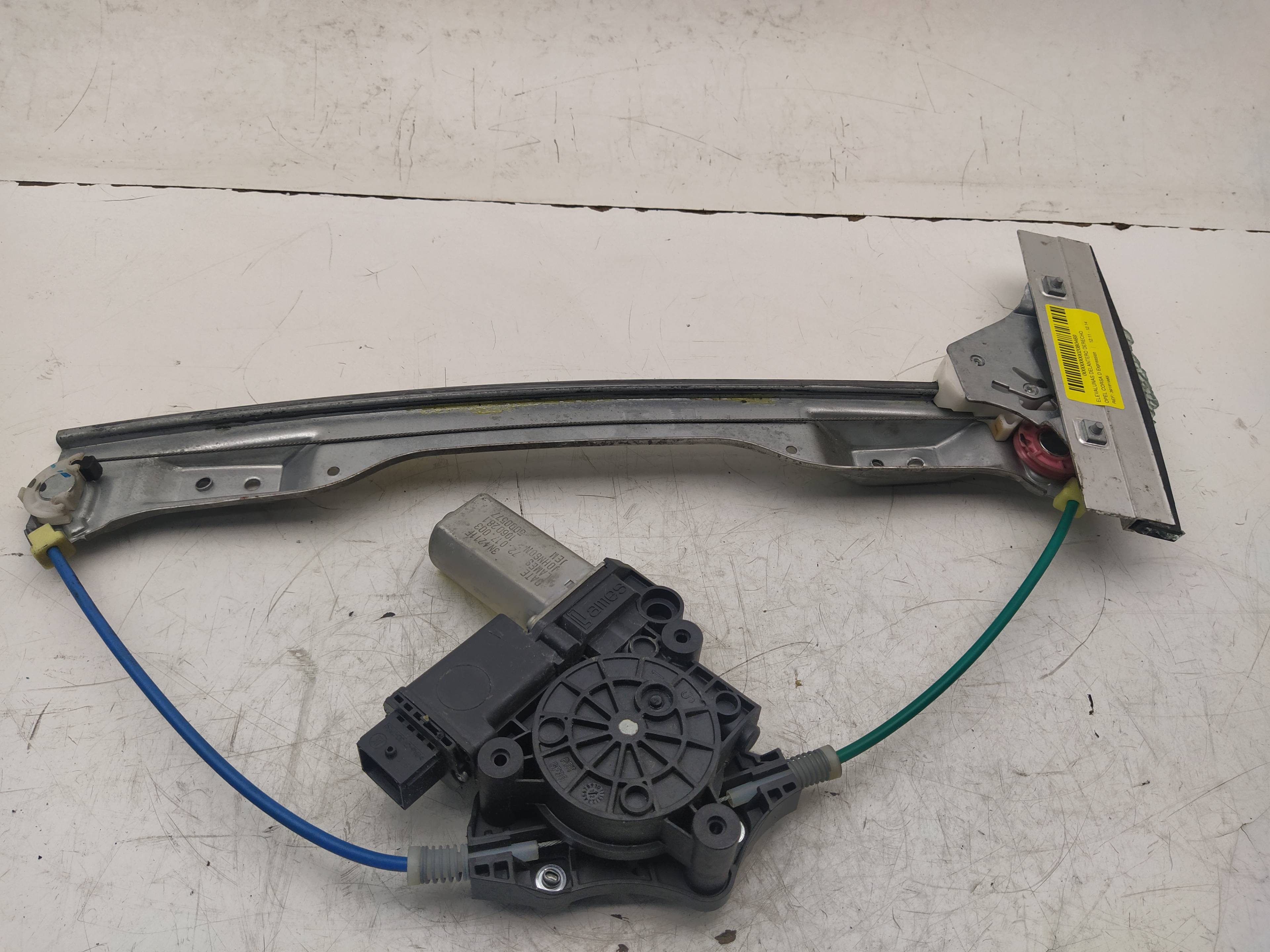 OPEL Corsa D (2006-2020) Front Right Door Window Regulator 39161985 25913484