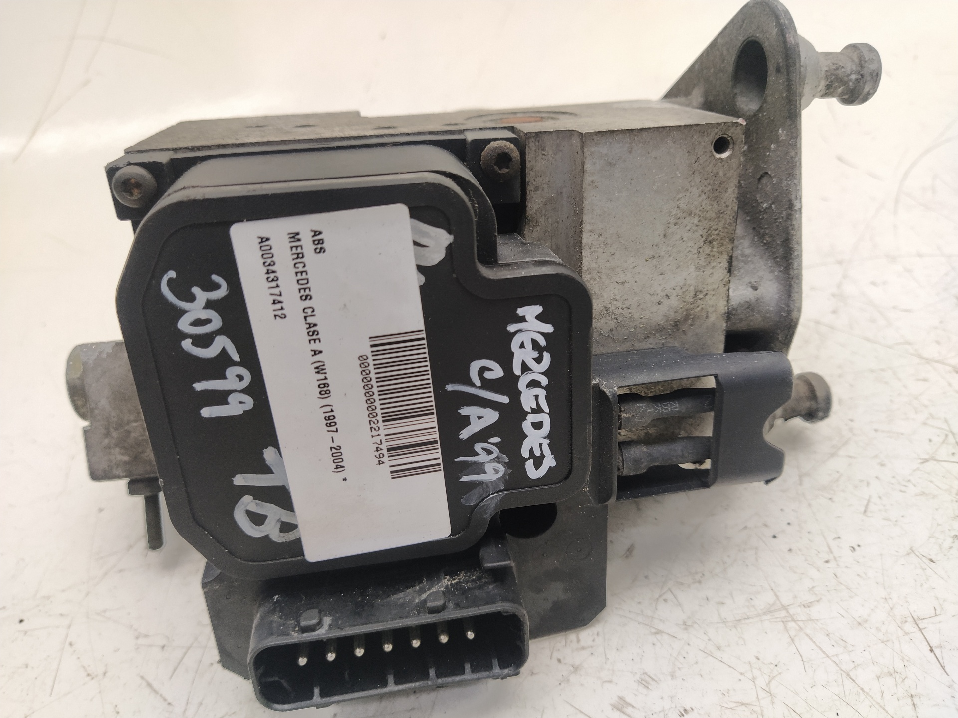 MERCEDES-BENZ A-Class W168 (1997-2004) ABS pump A0034317412 22289587