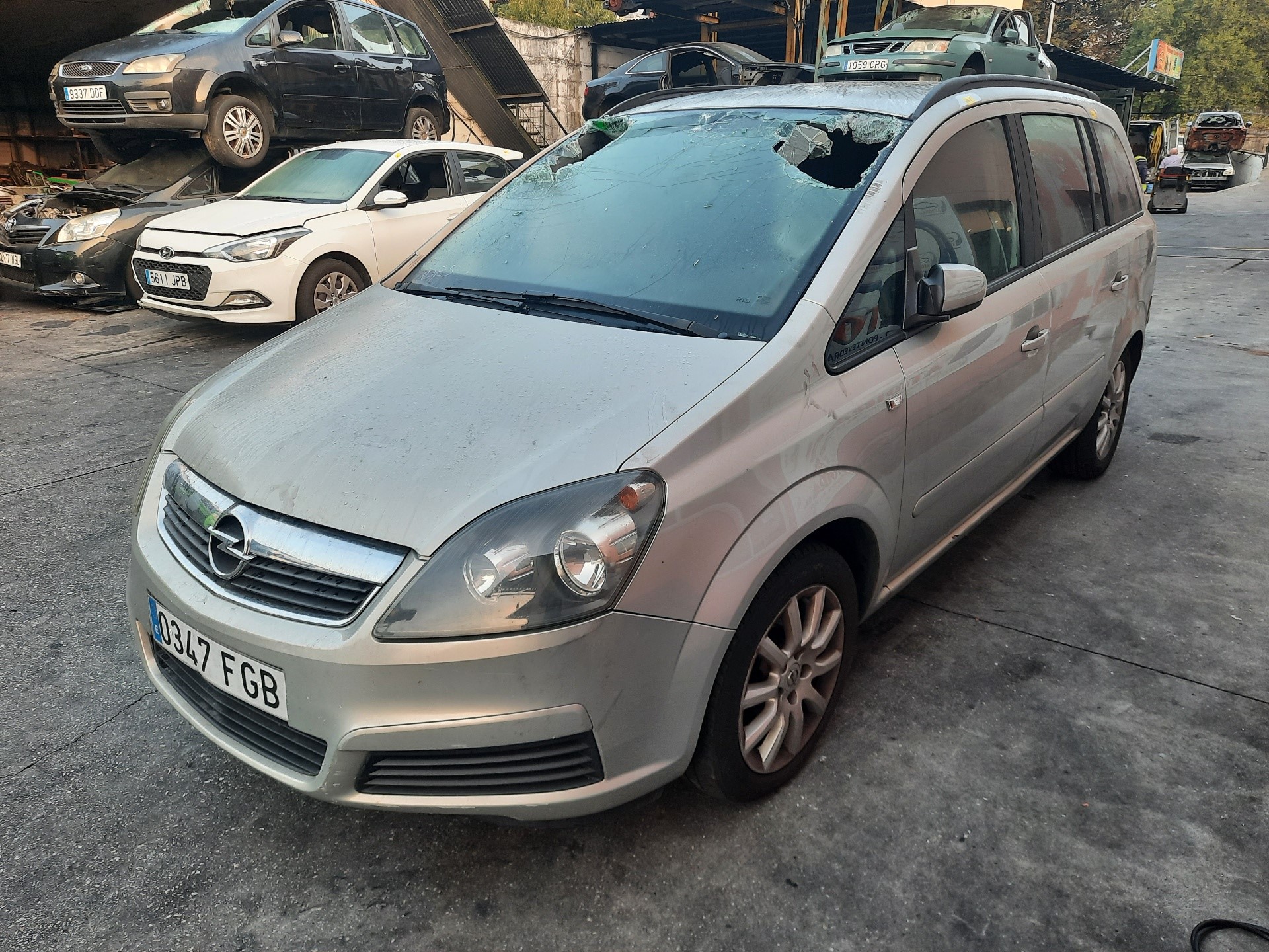 OPEL Zafira B (2005-2010) Стеклоочистители спереди 13145564 18609625