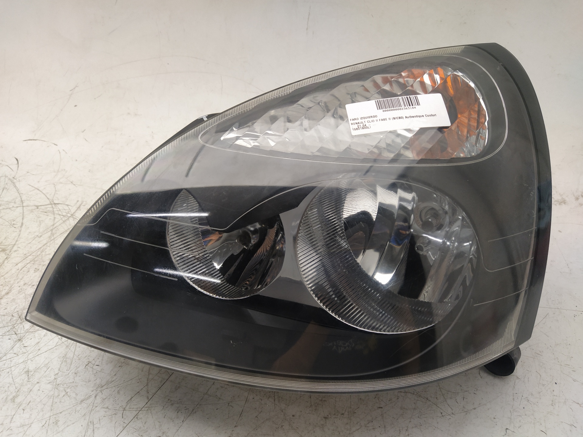 LEXUS Clio 3 generation (2005-2012) Front Left Headlight 15601900LI 23502821