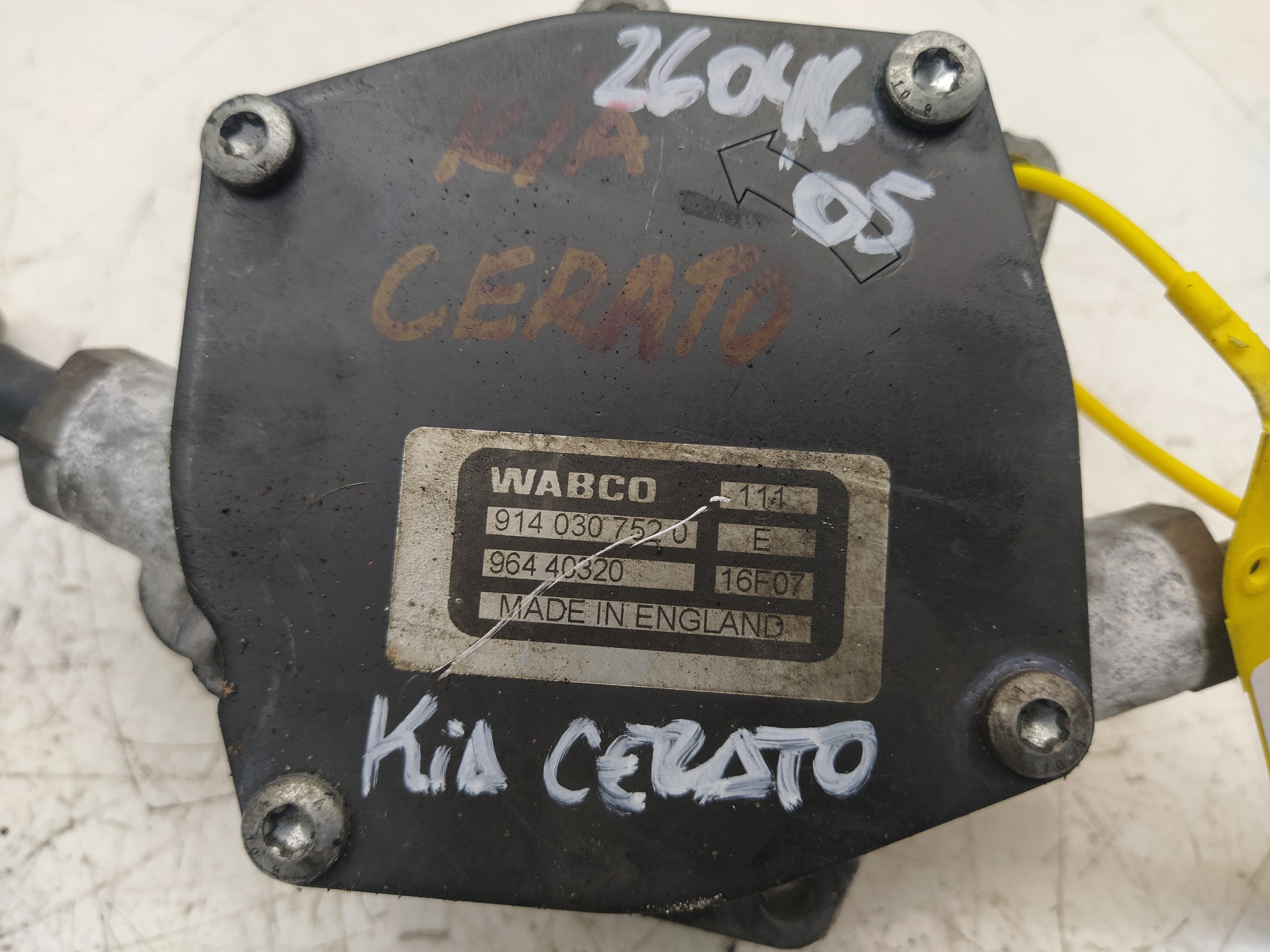 KIA Cerato 1 generation (2004-2009) Vacuum Pump 9140307520,96440320 25918162