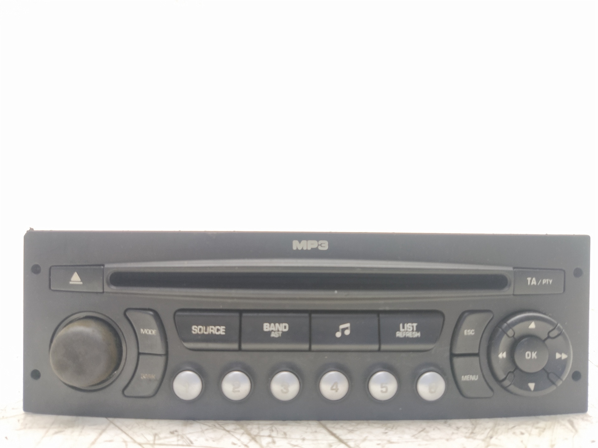 PEUGEOT 207 1 generation (2006-2009) Music Player Without GPS 96633422XT00, A2C53119559 20472840