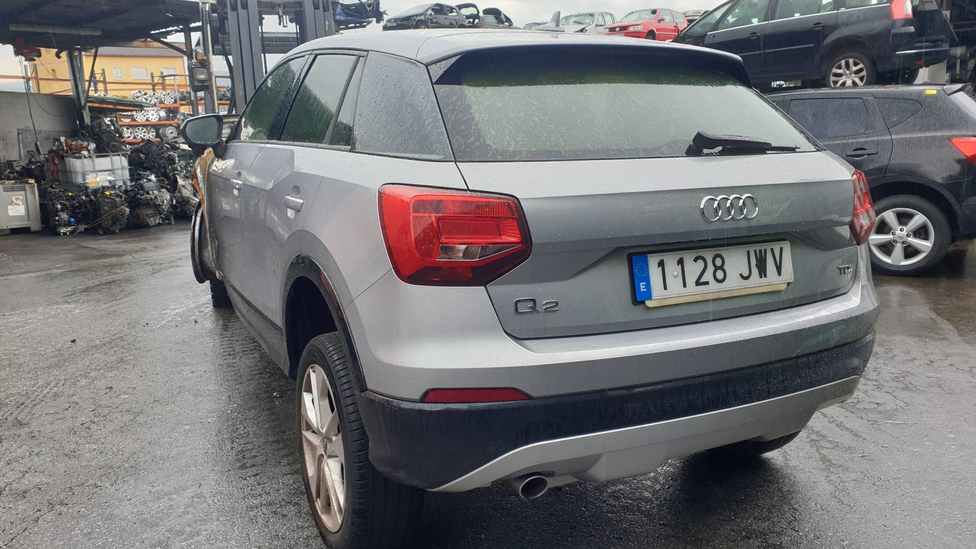 AUDI Q2 1 generation (2016-2024) Jobb hátsó ajtó zárja 8K0839016H 22288475