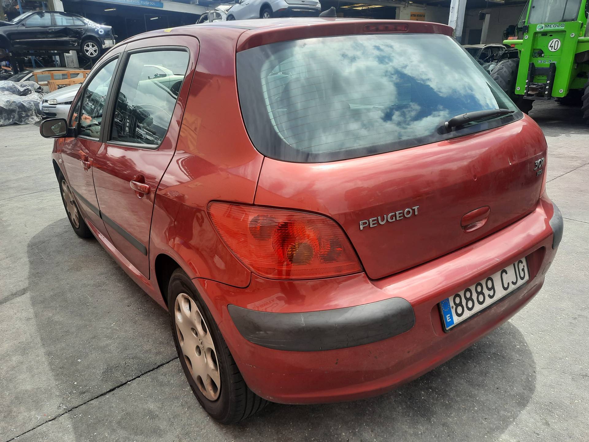 PEUGEOT 307 1 generation (2001-2008) Генератор 9646321880,0124525035 18595514