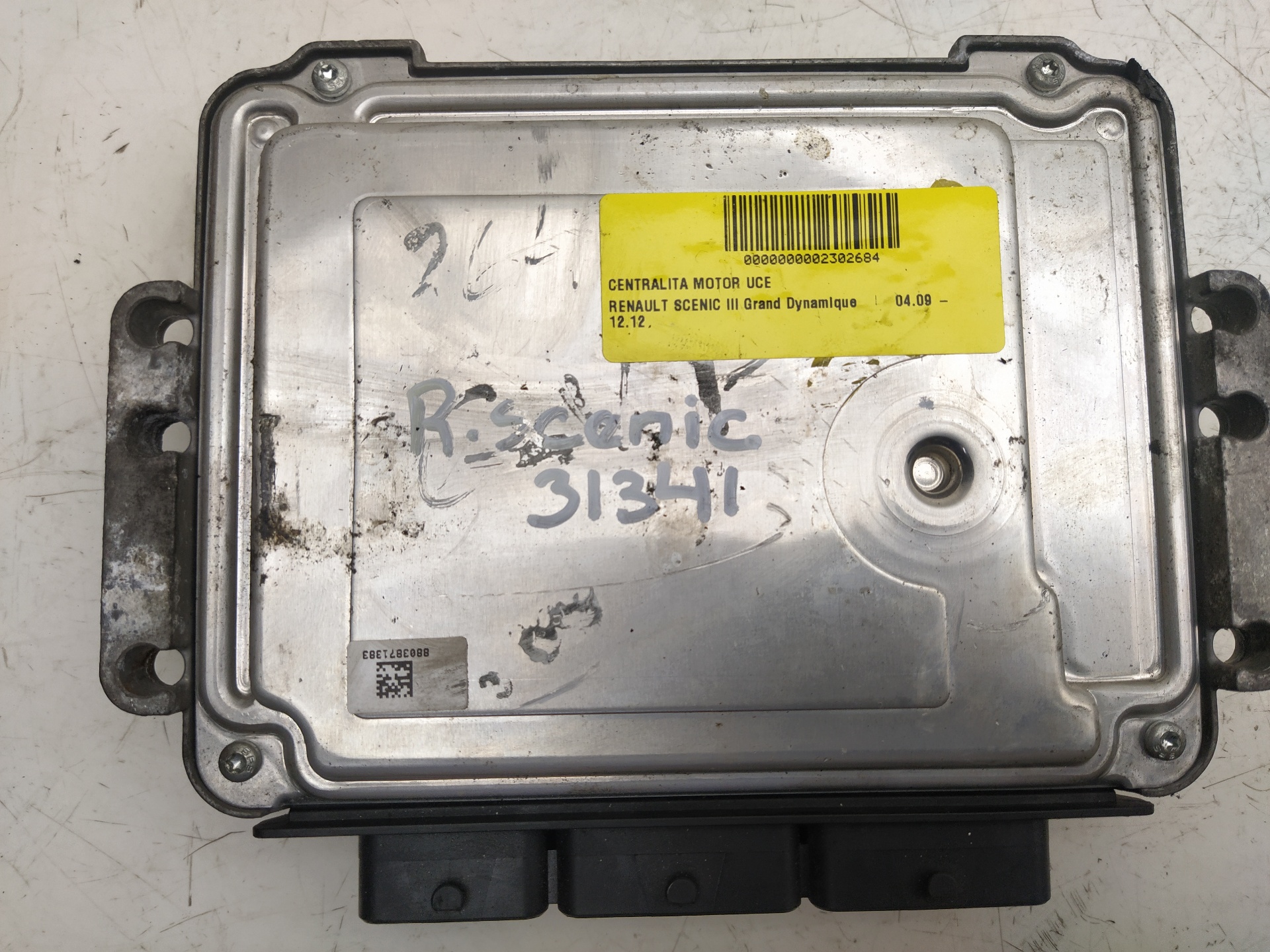 RENAULT Scenic 3 generation (2009-2015) Engine Control Unit ECU 0281015798 21753409