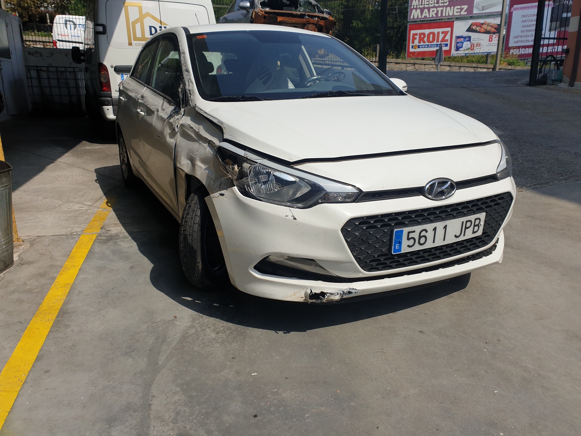 HYUNDAI i20 IB (2 generation) (2014-2020) Стеклоподъемник передней правой двери 58500C8200 24011976