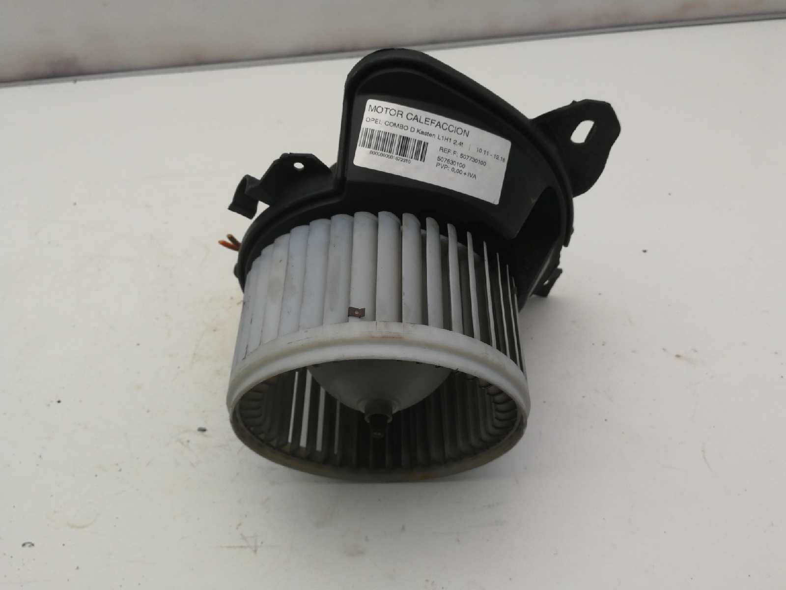 OPEL Combo D (2011-2020) Heater Blower Fan 507730100, 507830100 18505104