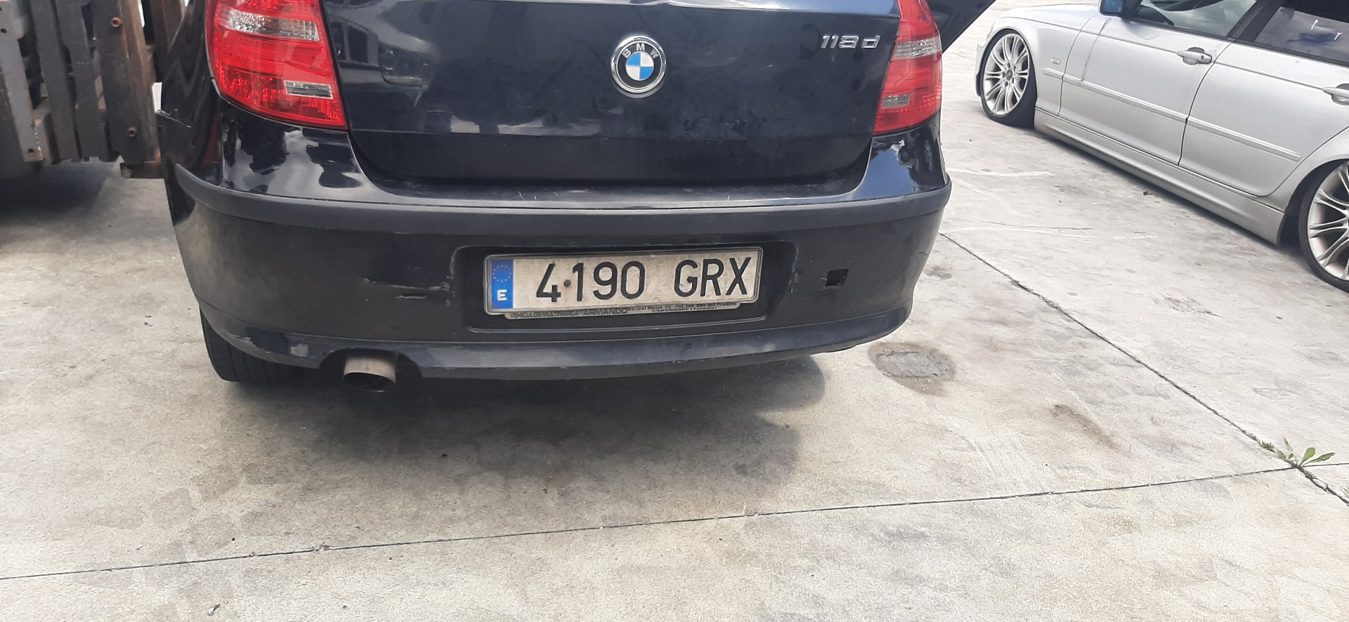 BMW 1 Series E81/E82/E87/E88 (2004-2013) Pare-chocs arrière 51127186087 24872396