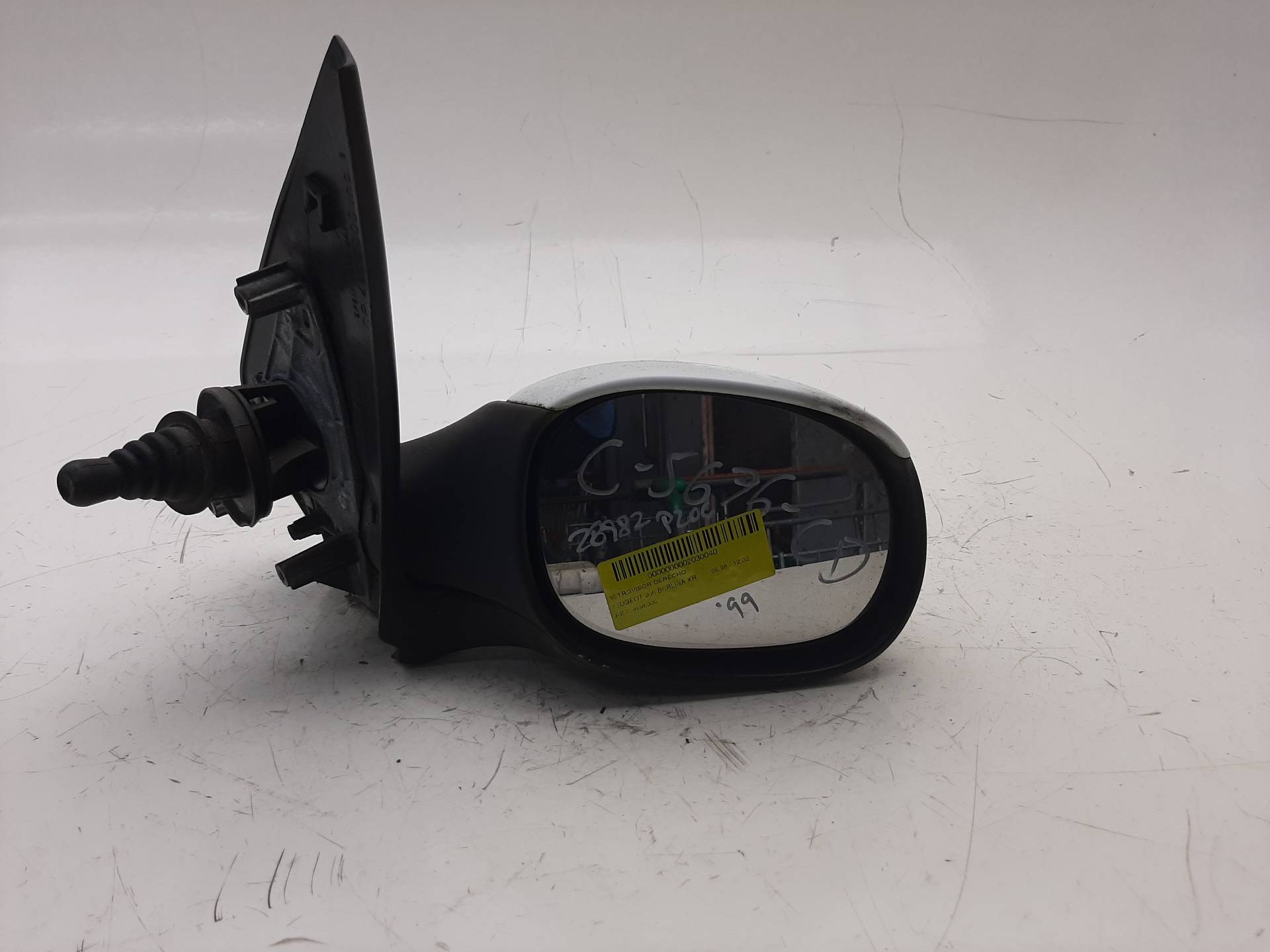 FORD 206 1 generation (1998-2009) Right Side Wing Mirror 4995000 18578586