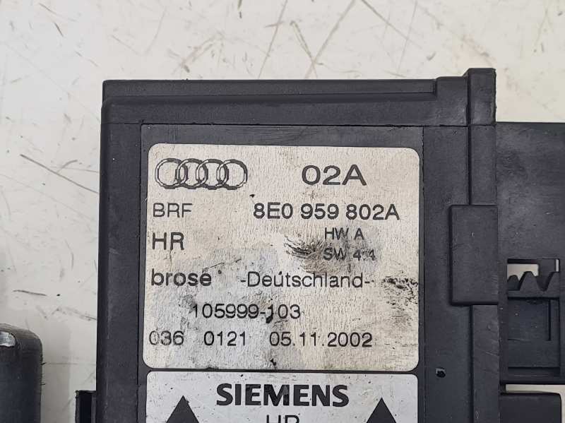 AUDI A4 B6/8E (2000-2005) Маторчик стеклоподъемника задней правой двери 8E0959802A,5WK47011BBF 18540998