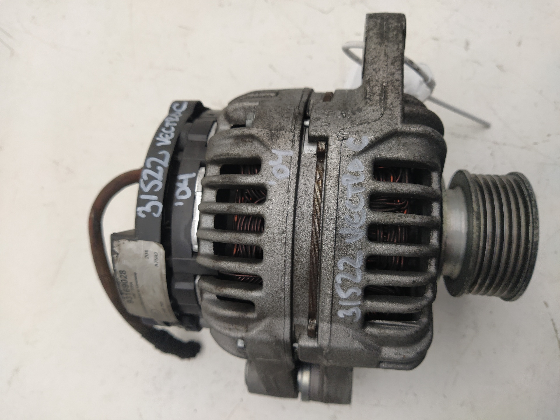 OPEL Vectra Alternator 93169028, 0986048793 22652993