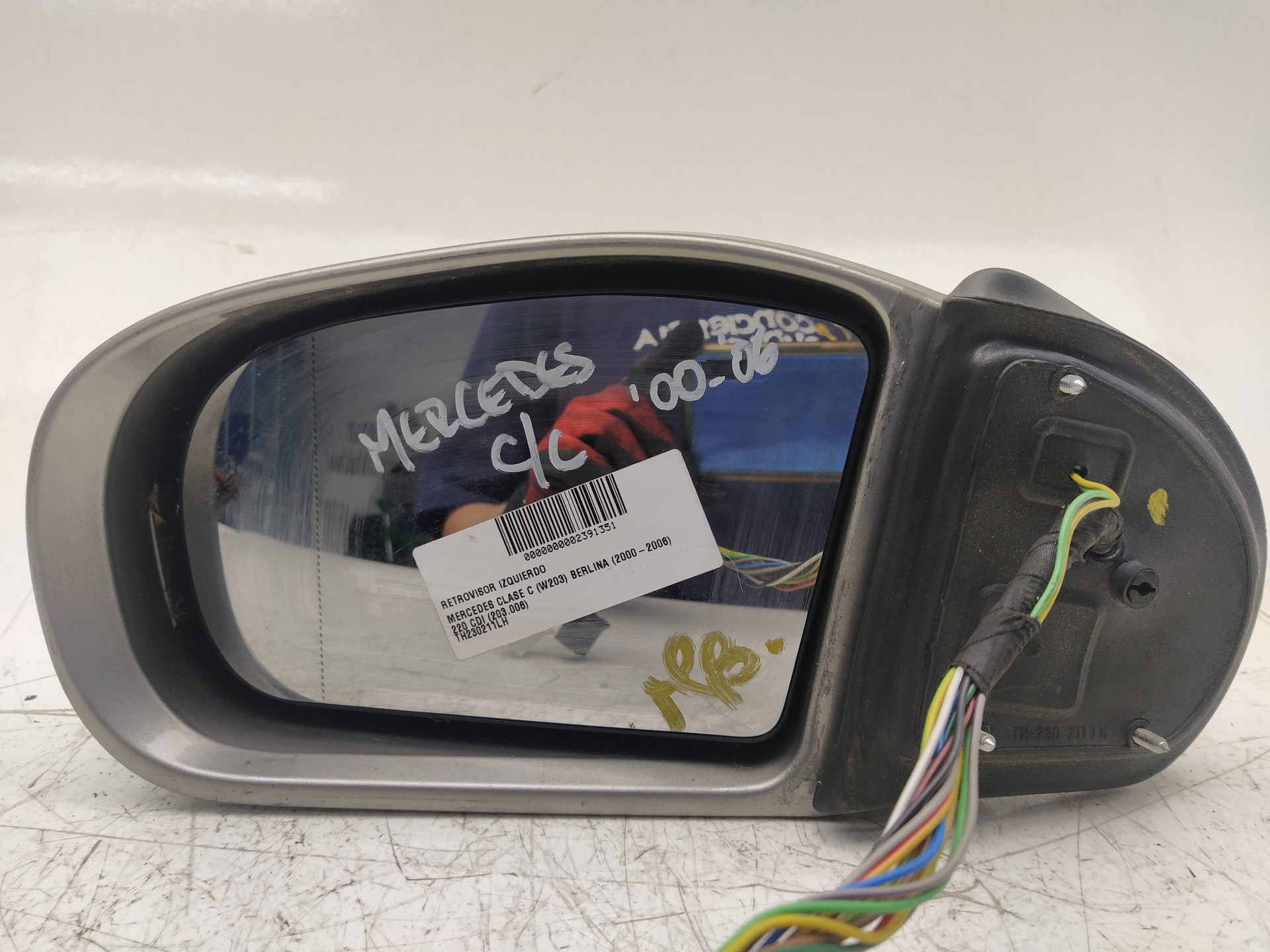 MERCEDES-BENZ C-Class W203/S203/CL203 (2000-2008) Priekinių kairių durų veidrodis TH230211LH 24599149