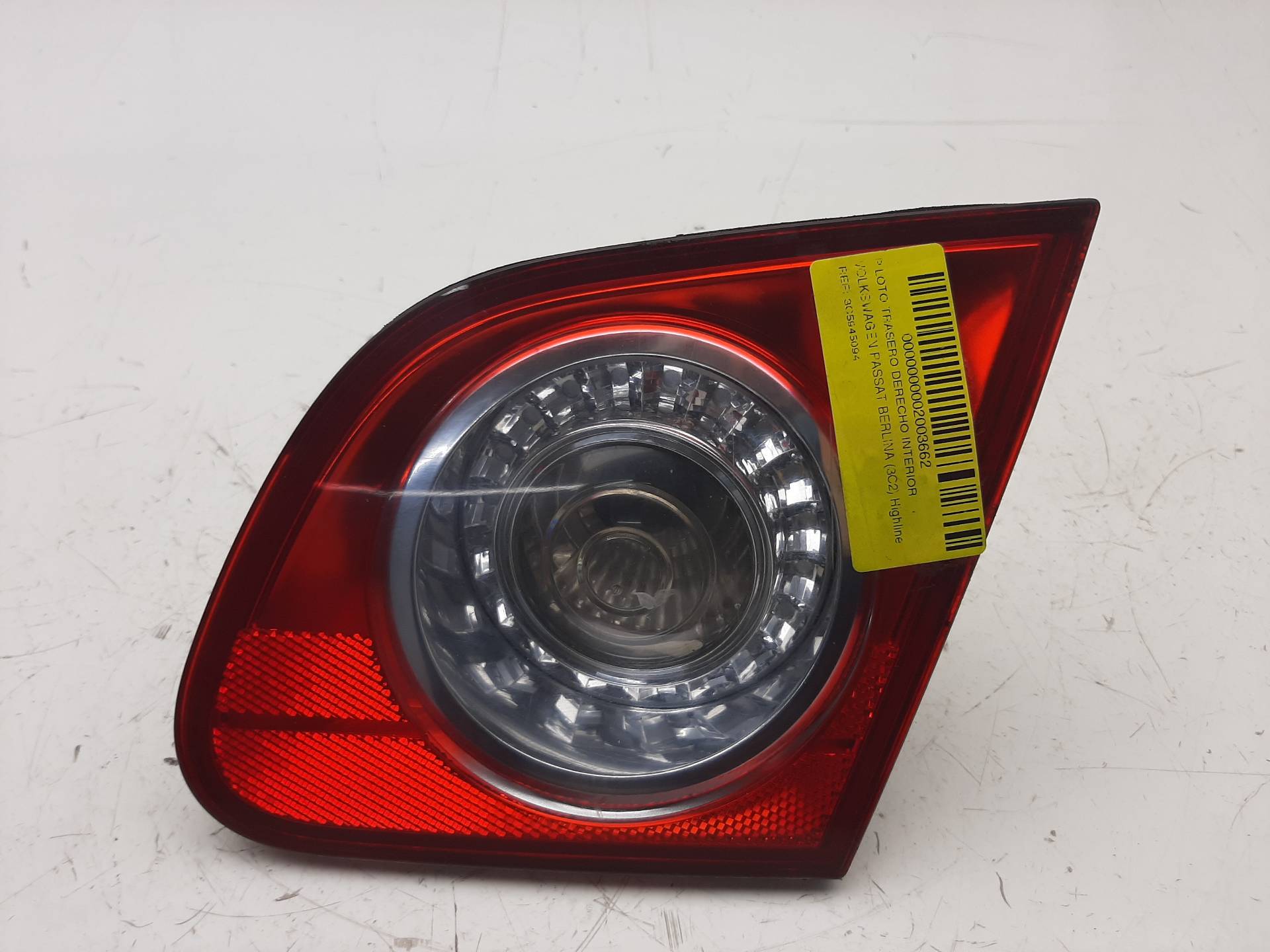 CHEVROLET Passat B6 (2005-2010) Rear Right Taillight Lamp 3C5945094 24010013