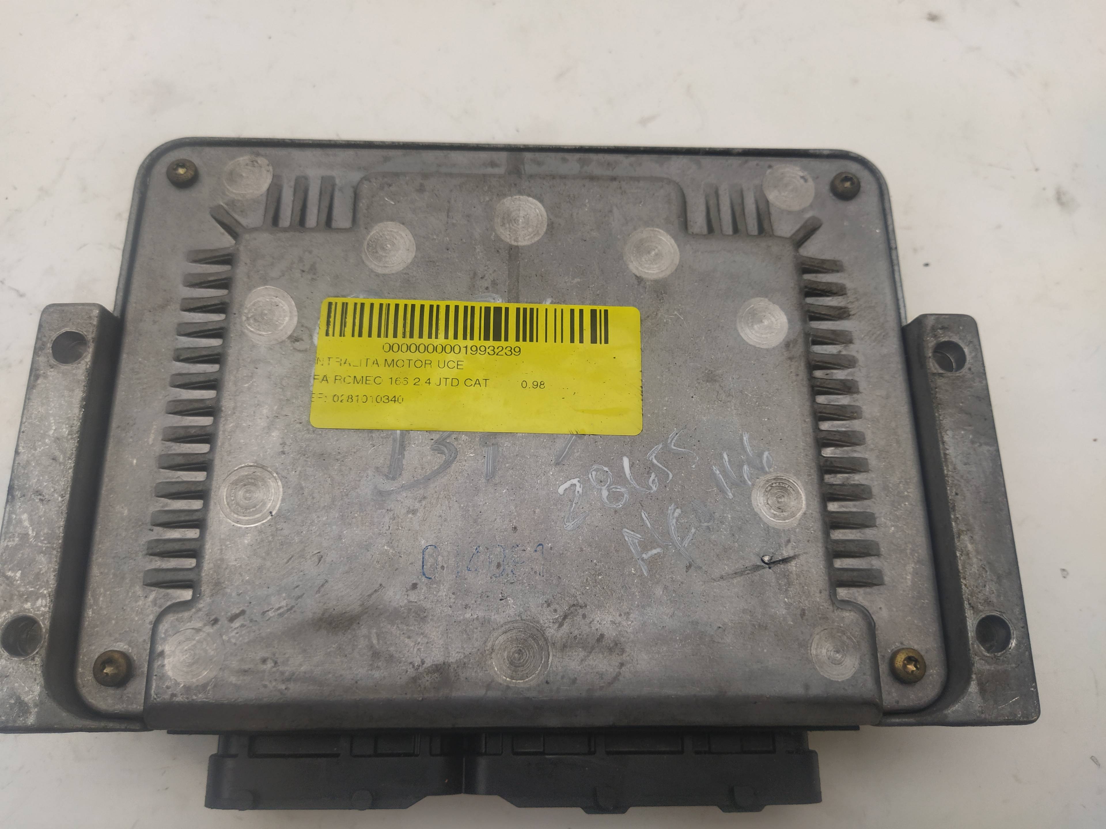 ALFA ROMEO 166 936 (1998-2007) Engine Control Unit ECU 0281010340, 46821768, 16651JA 18572199