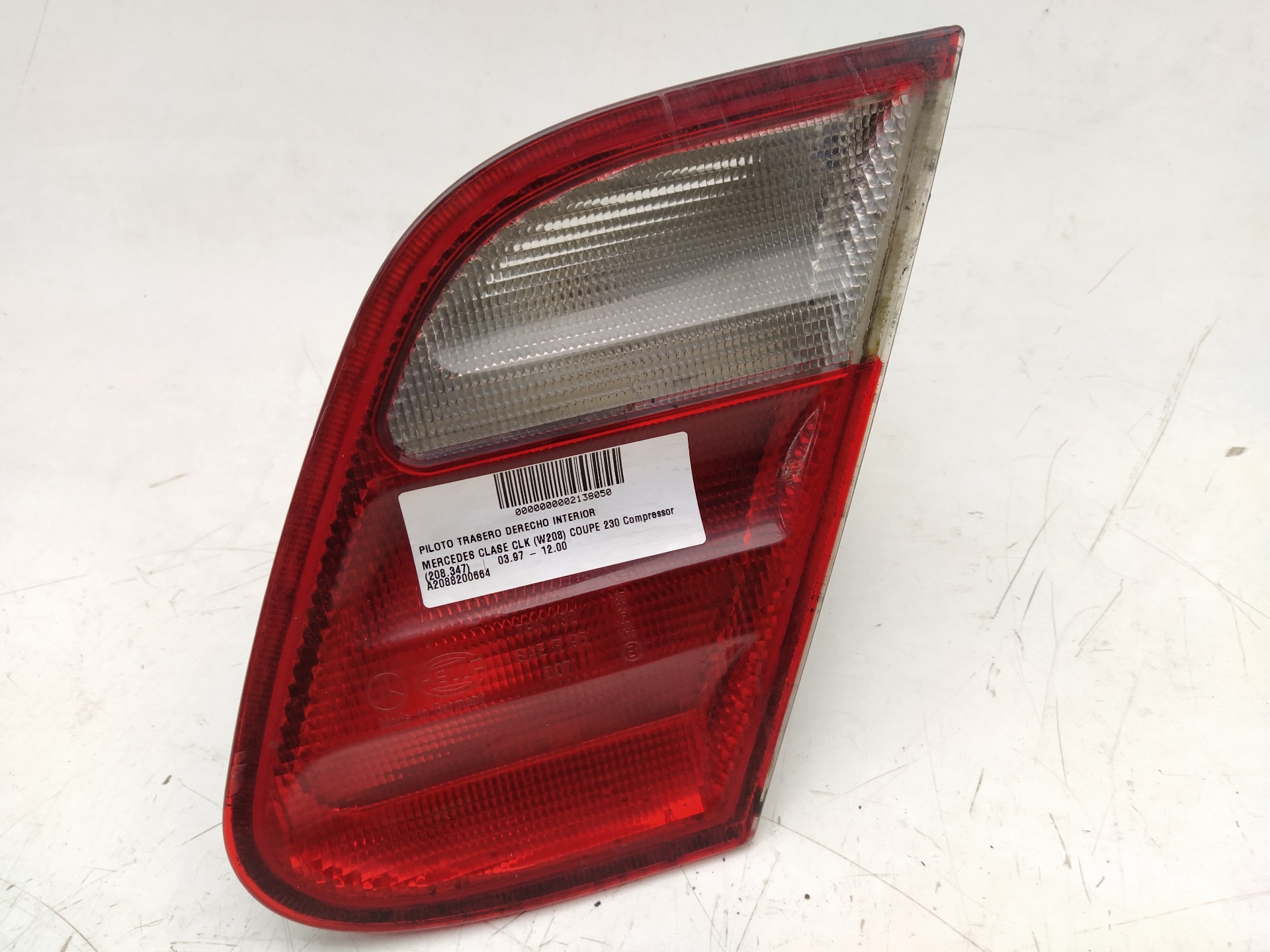 HONDA CLK AMG GTR C297 (1997-1999) Rear Right Taillight Lamp A2088200664 24011928