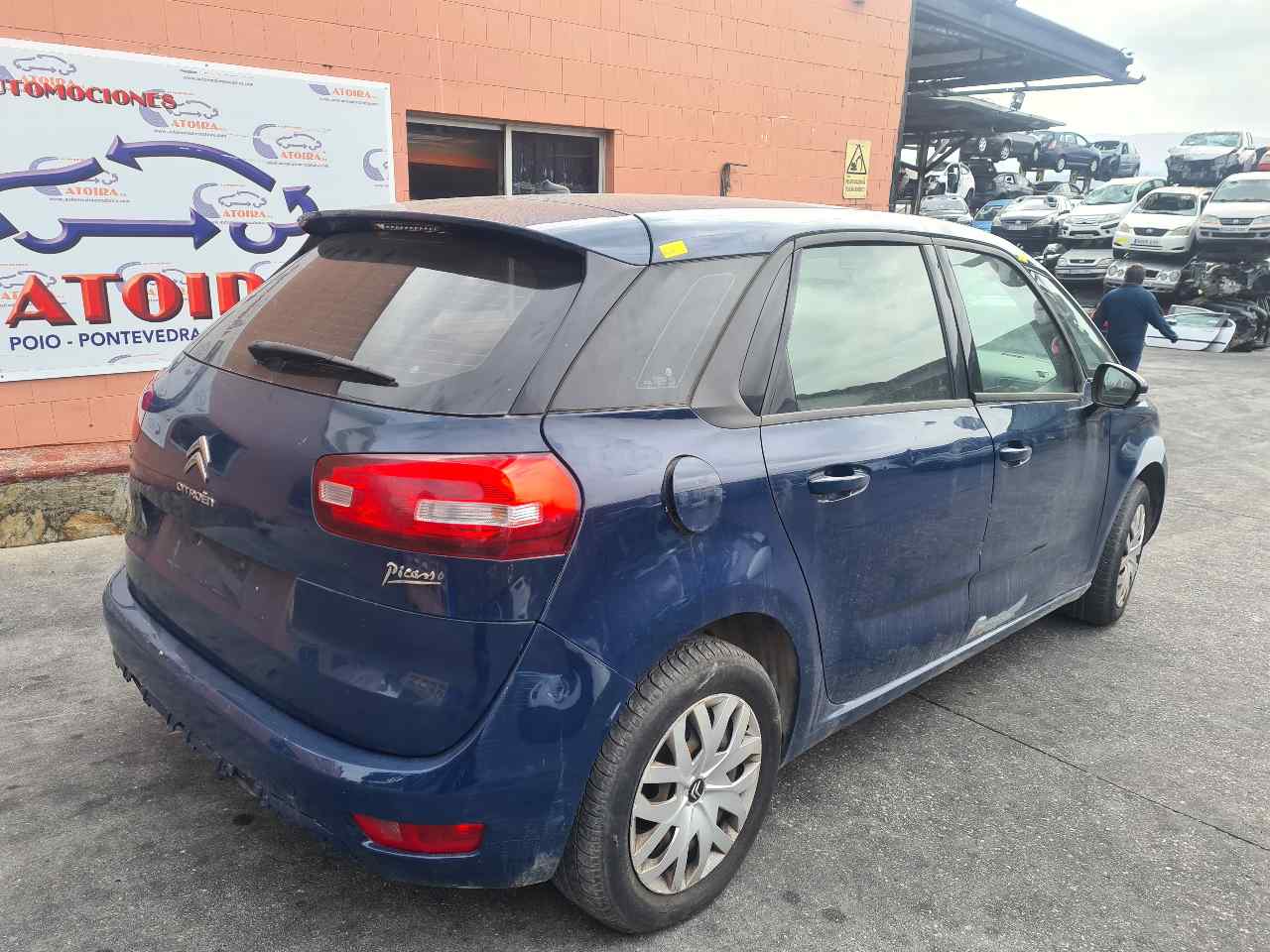 CITROËN C4 Picasso 2 generation (2013-2018) Priekšējā kreisā riteņa rumbas vārpsta/stupica 364696 18659217