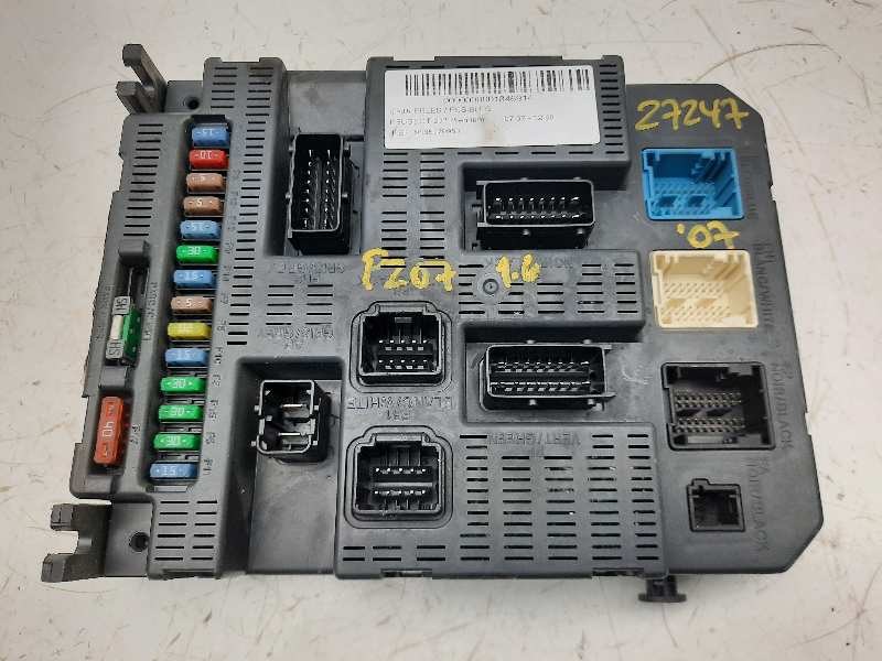 PEUGEOT 207 1 generation (2006-2009) Fuse Box 9668079980,BSI2004P0800 18544491