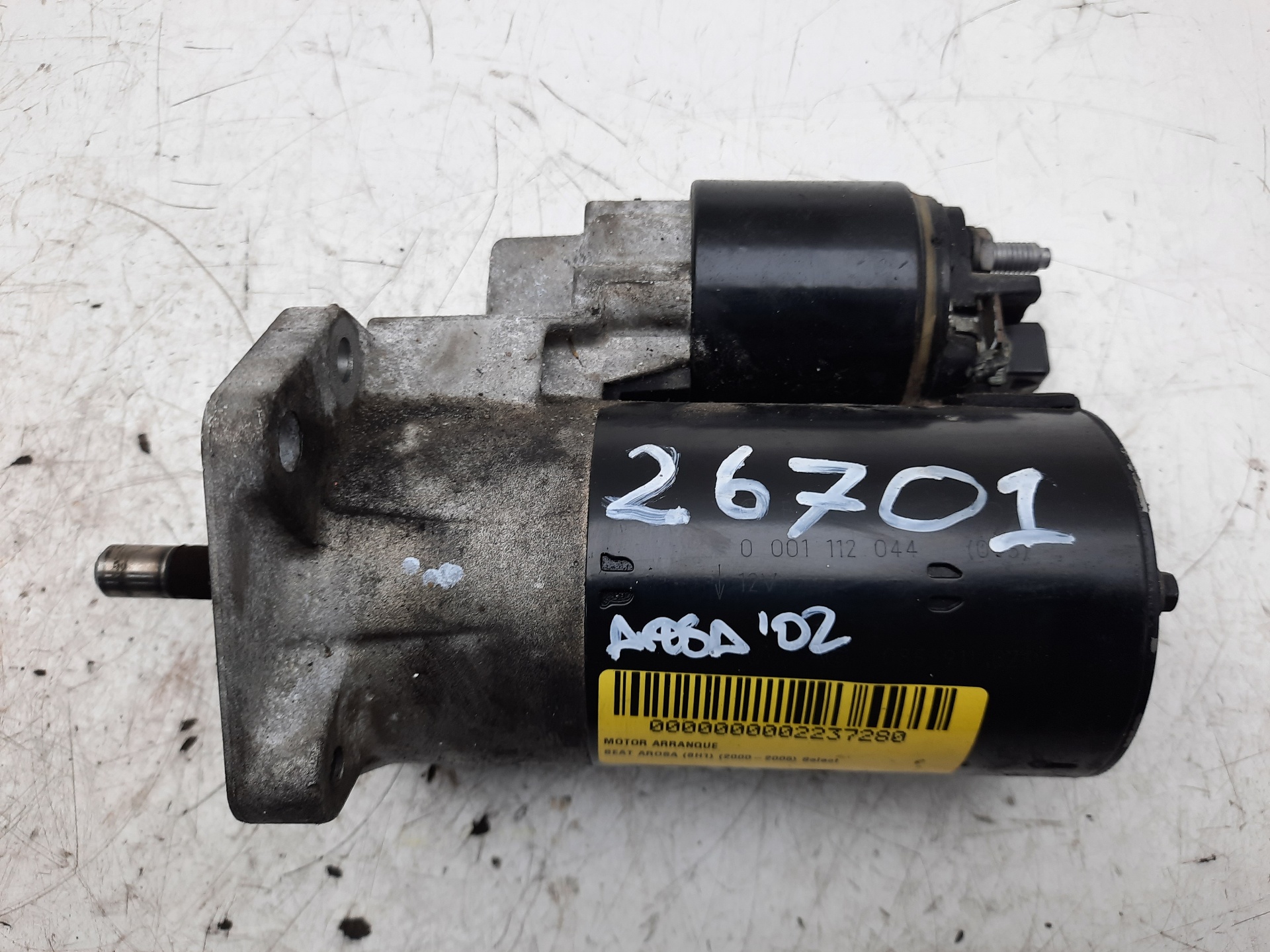 BMW Arosa 6H (1997-2004) Starter Motor 085911023J 18651615