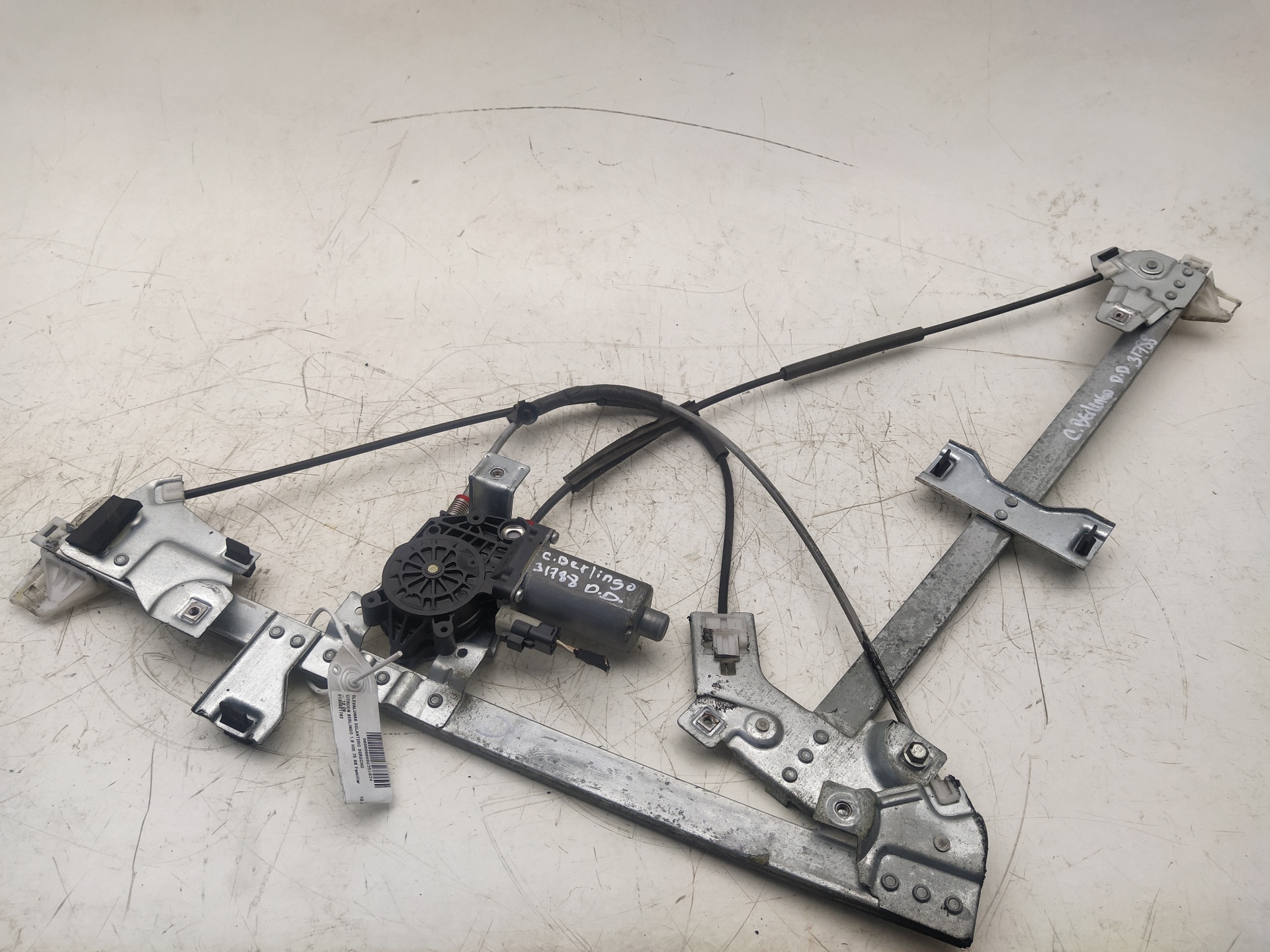 CITROËN Berlingo 1 generation (1996-2012) Front Right Door Window Regulator 0130821762 23094089