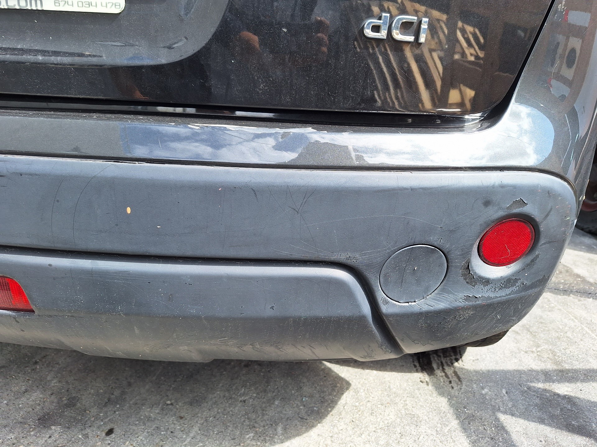 NISSAN Qashqai 1 generation (2007-2014) Rear Bumper 85022JD00H 25064048