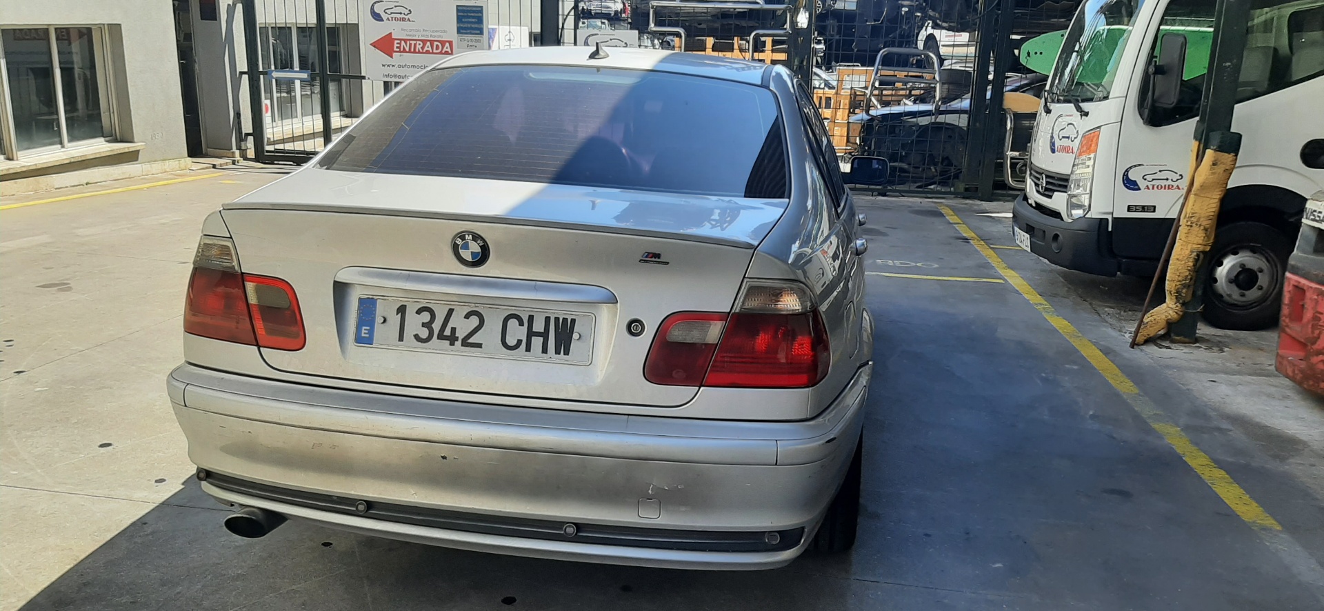 BMW 3 Series E46 (1997-2006) Galinių kairių durų spyna 51227011245 24933479