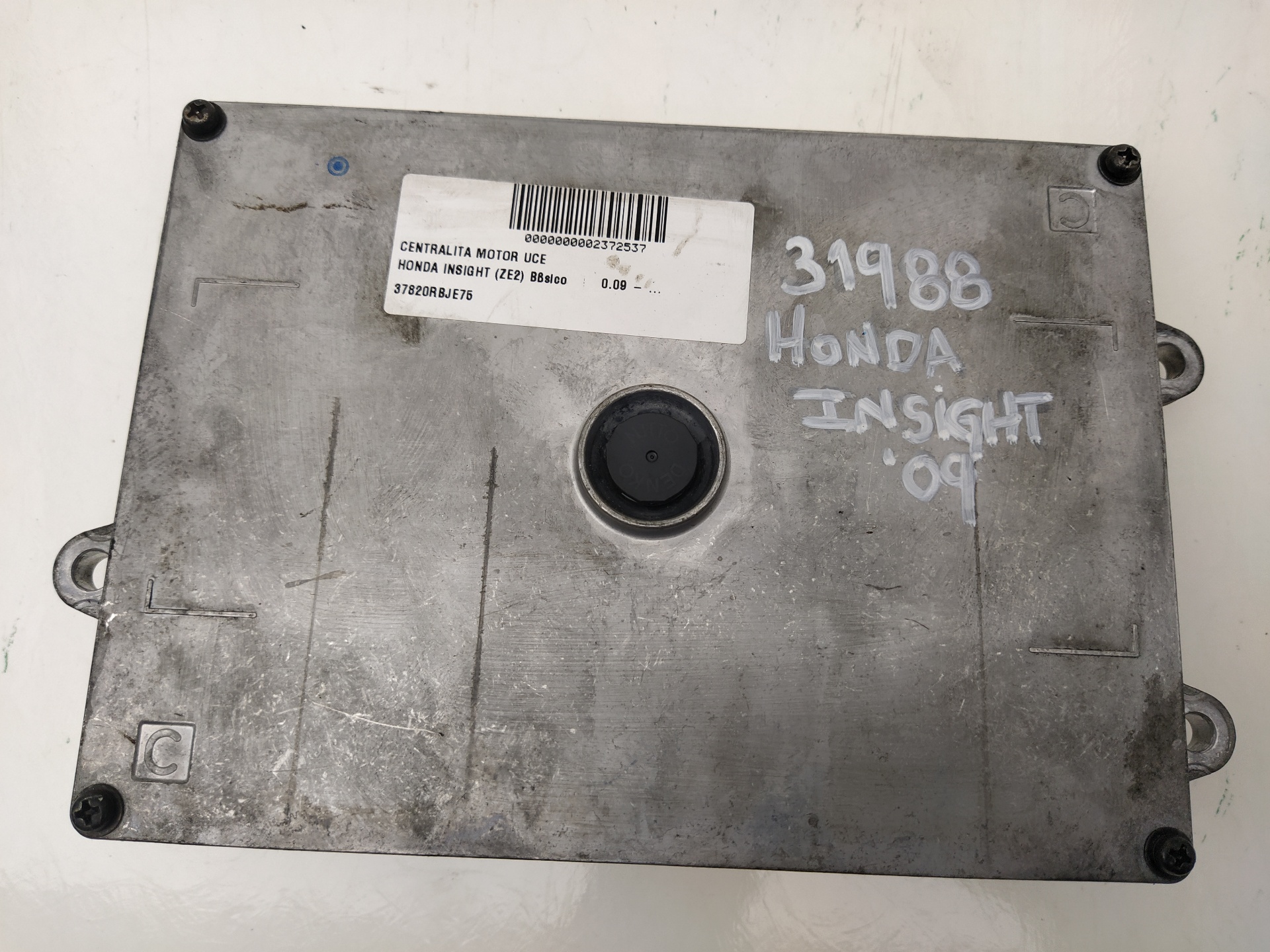 HONDA Insight 2 generation (2009-2015) Calculateur d'unité de commande du moteur 37820RBJE75, 6828108373 24925046