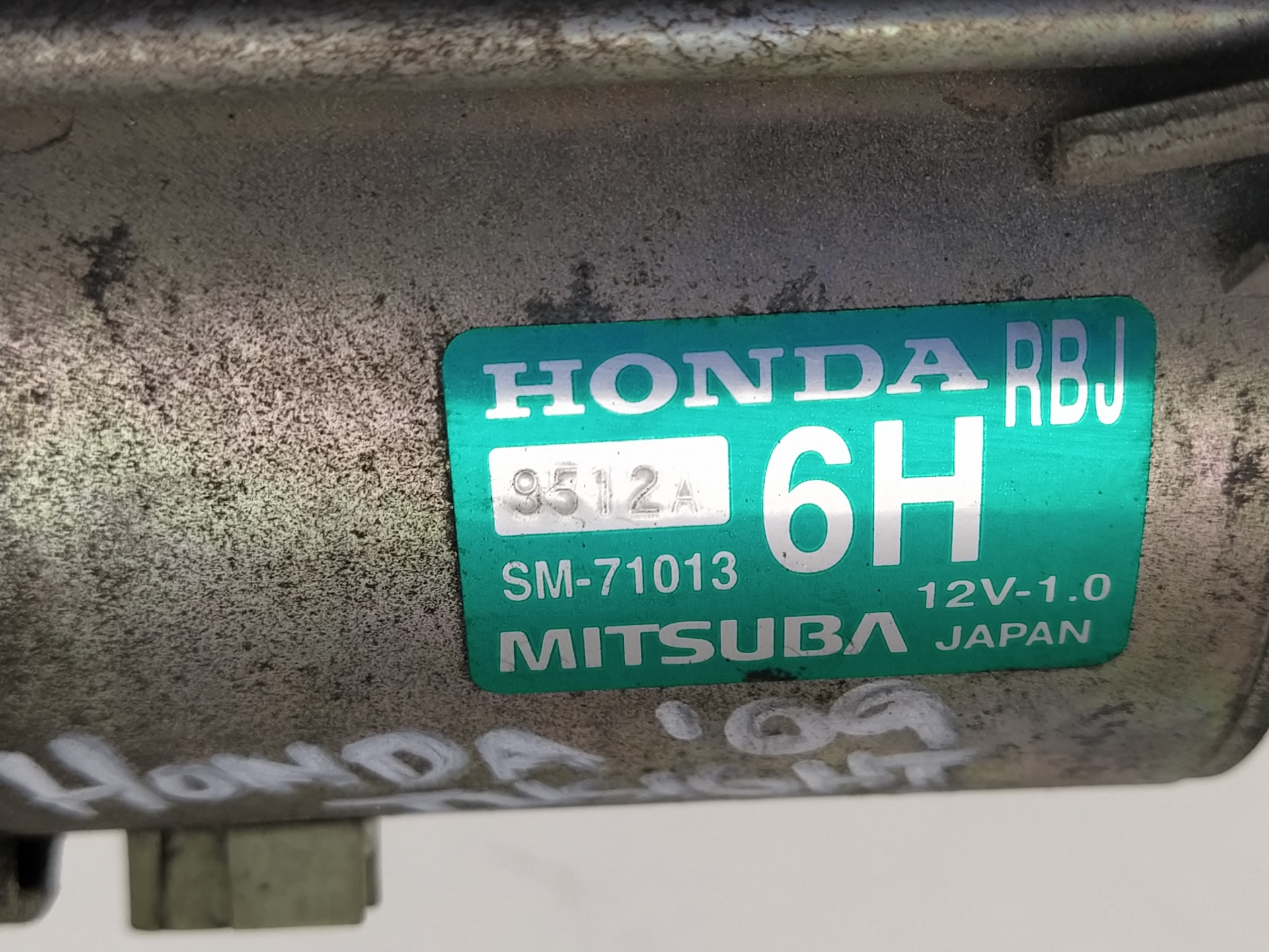 HONDA Insight 2 generation (2009-2015) Starter Motor SM71013 23868219