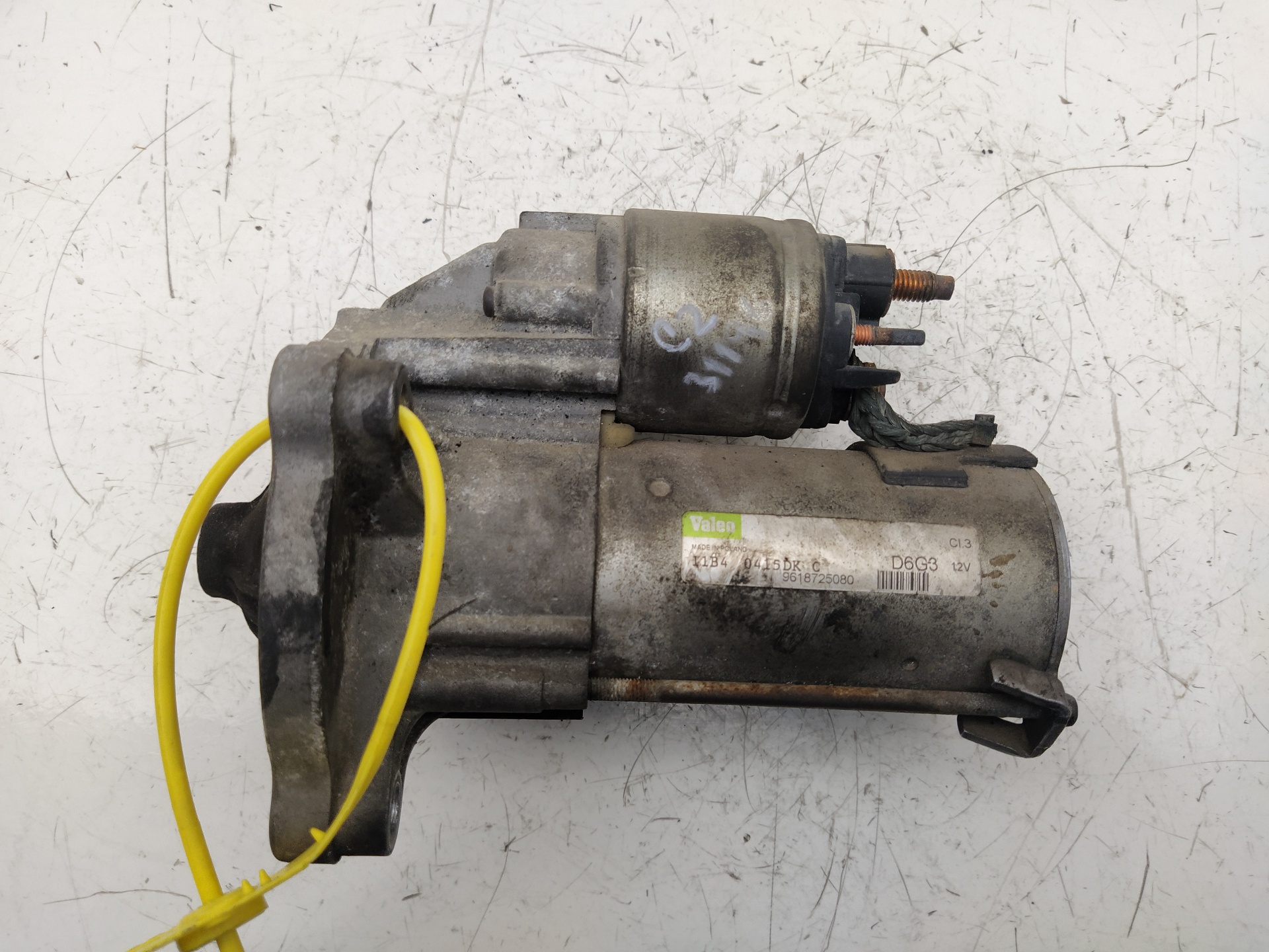 CITROËN C2 1 generation (2003-2009) Starter Motor 9618725080 21184880